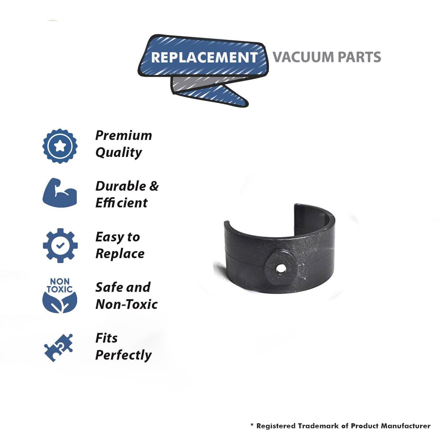 Topvacuumparts Replacement Part For Evolution-Bernina Upright Vacuum Cleaner Hose Holder for 6300 Model # compare to part 01-1010-05