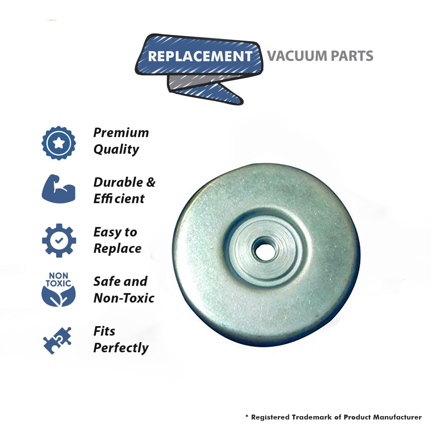 Topvacuumparts Replacement Part For Hoover Convertible Vacuum Cleaner Brushroll Plain Agitator Cap # compare to part 012984AY