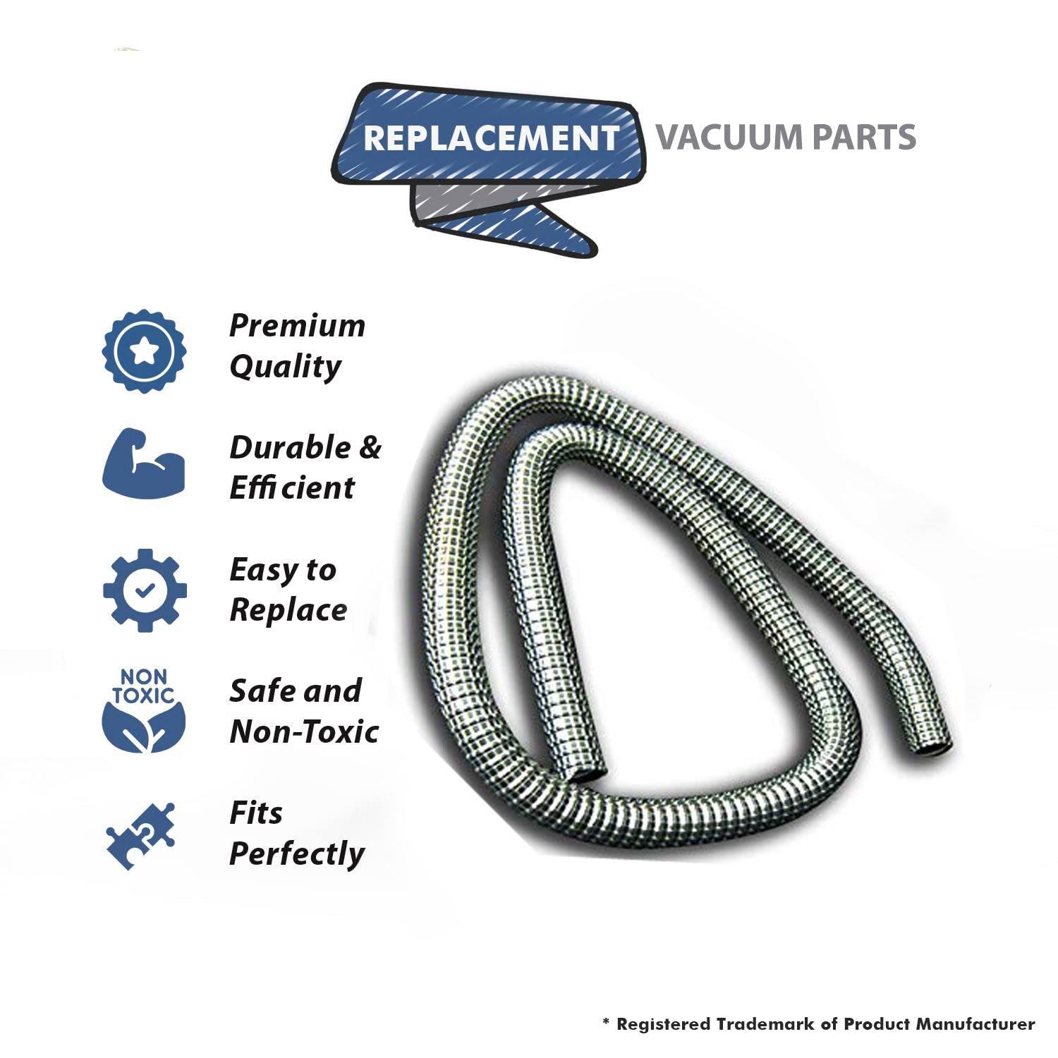 Topvacuumparts Replacement Part For Fitall Vacuum Cleaner 6-1/2' x 1-1/4
