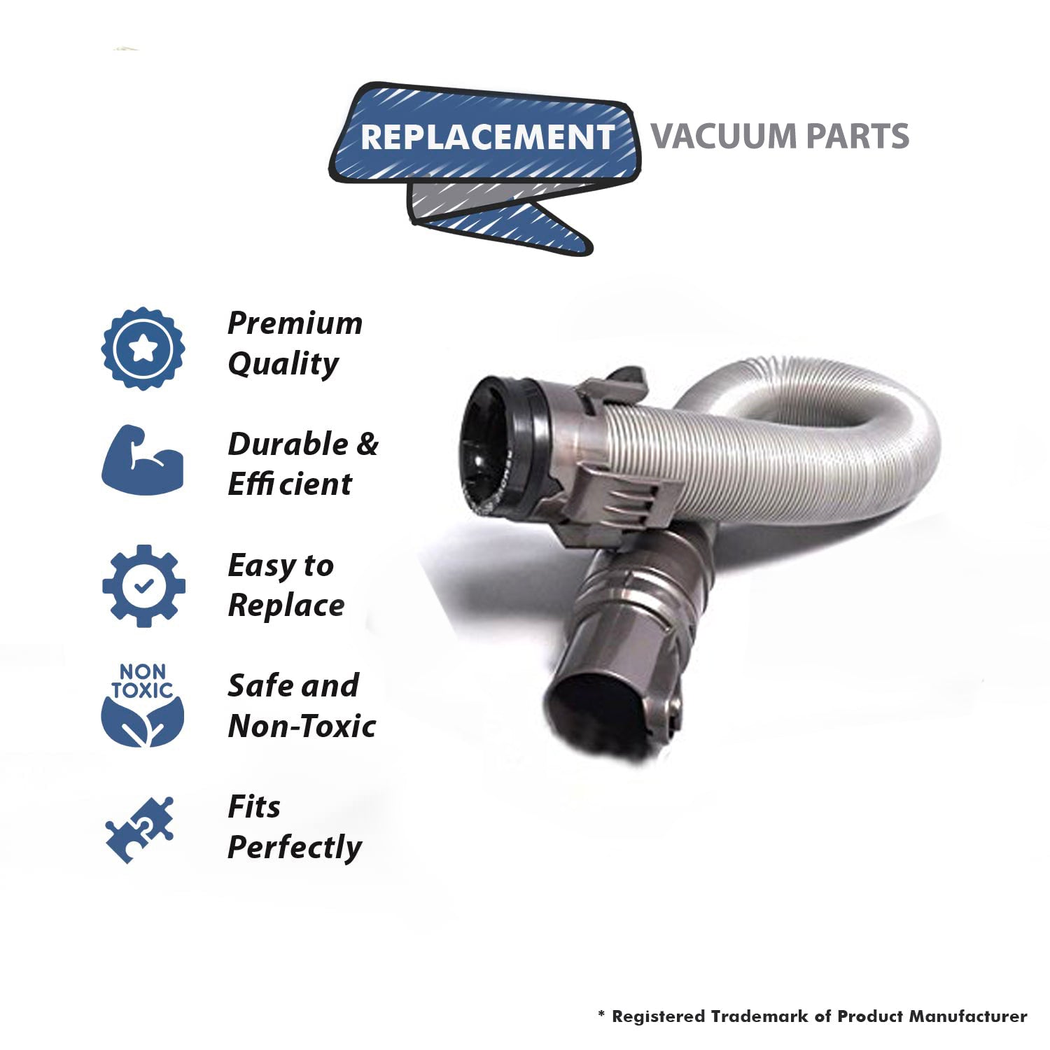 Topvacuumparts Replacement Part For Dyson DS25 Vacuum Cleaner Hose # compare to part 10-1109-25