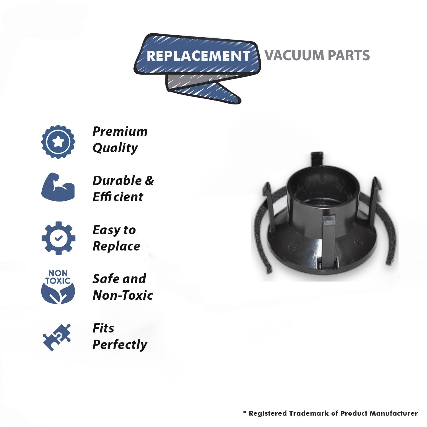 Topvacuumparts Replacement Part For Proteam Super Coach Back Pack Vacuum Cleaner Filter Guard # compare to part 101543