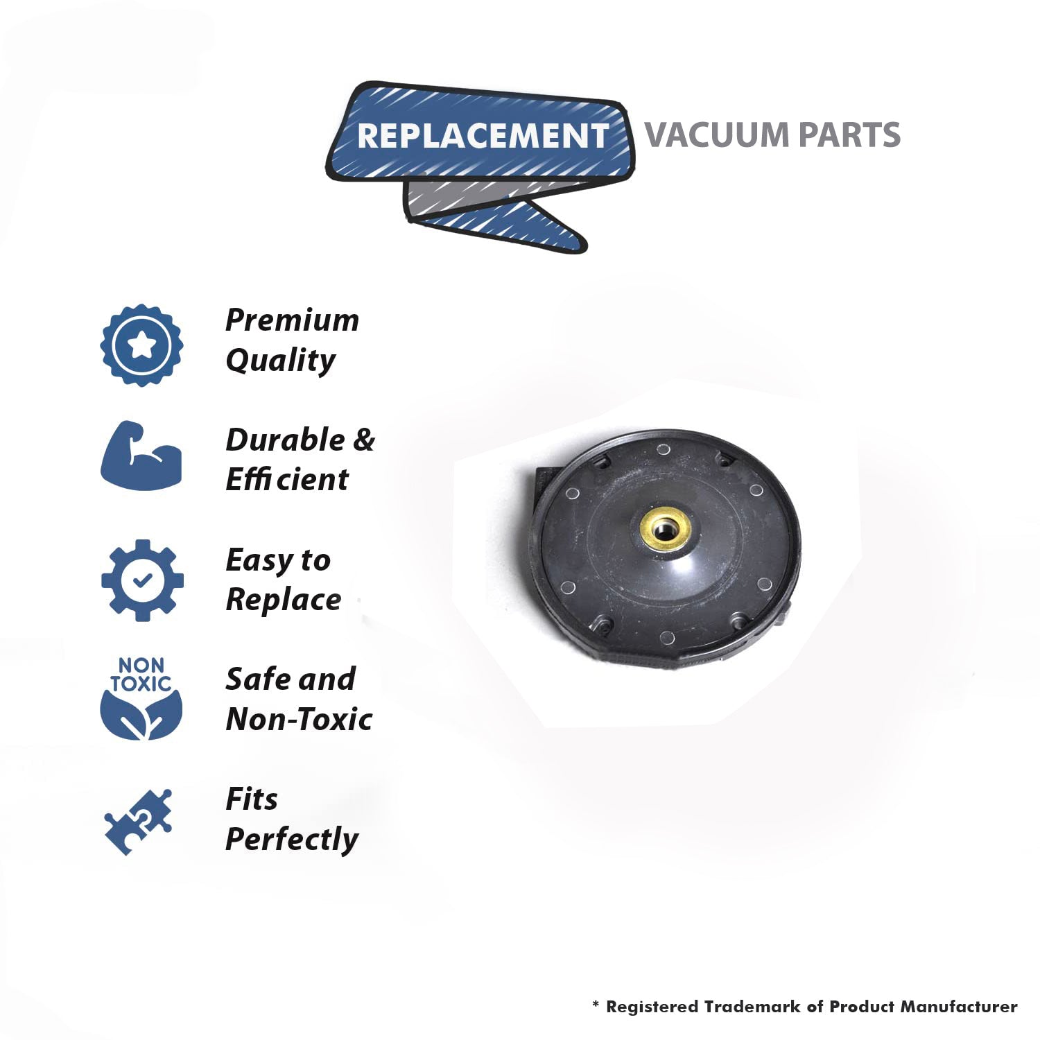 Topvacuumparts Replacement Part For Kirby G4 Generation 4, G6, Sentria Vacuum Cleaner Bearing Plate # compare to part 105793S