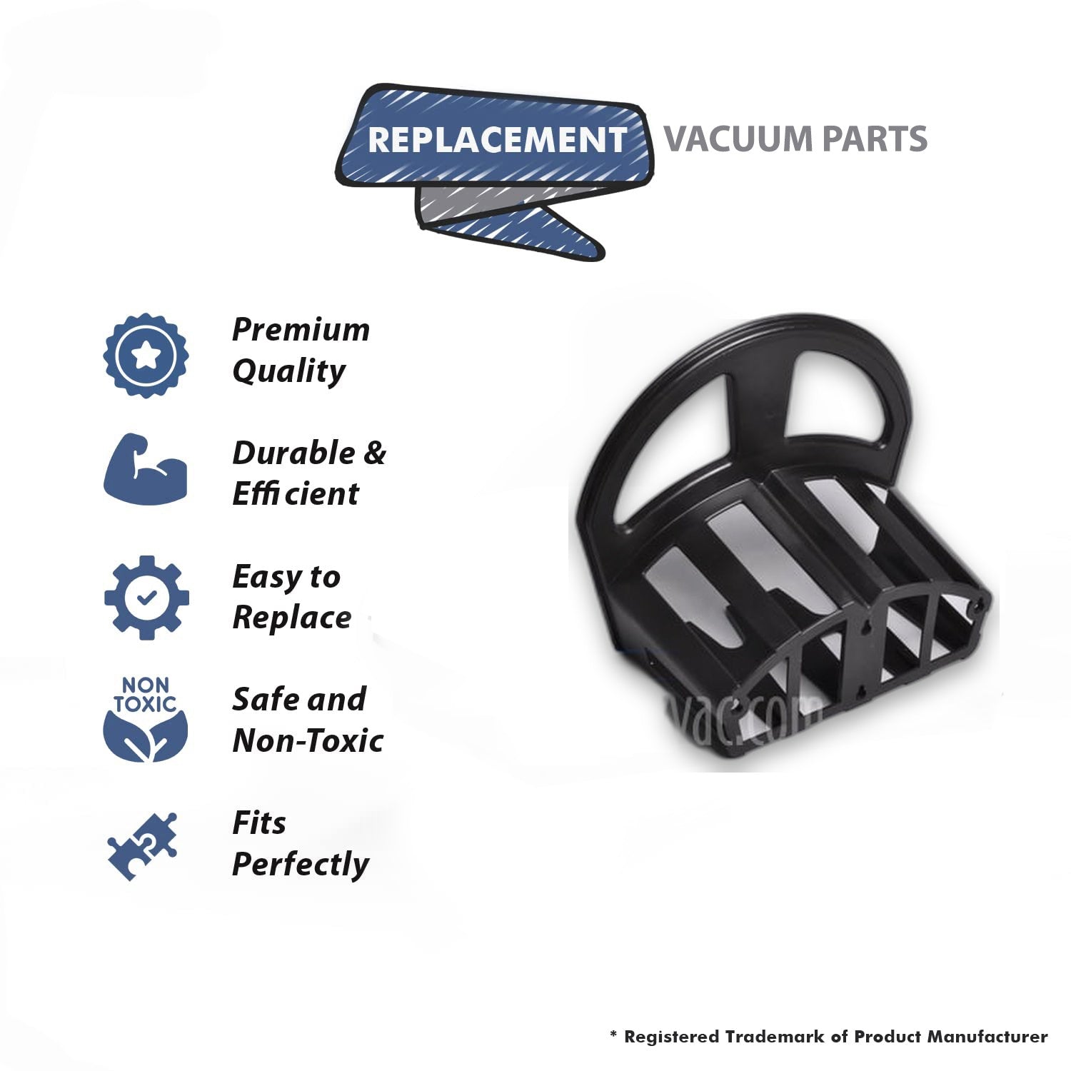 Topvacuumparts Replacement Part For Wessel Werk, Central Vacuum Cleaner Garden Style Hose Hanger # compare to part 12.6940-00