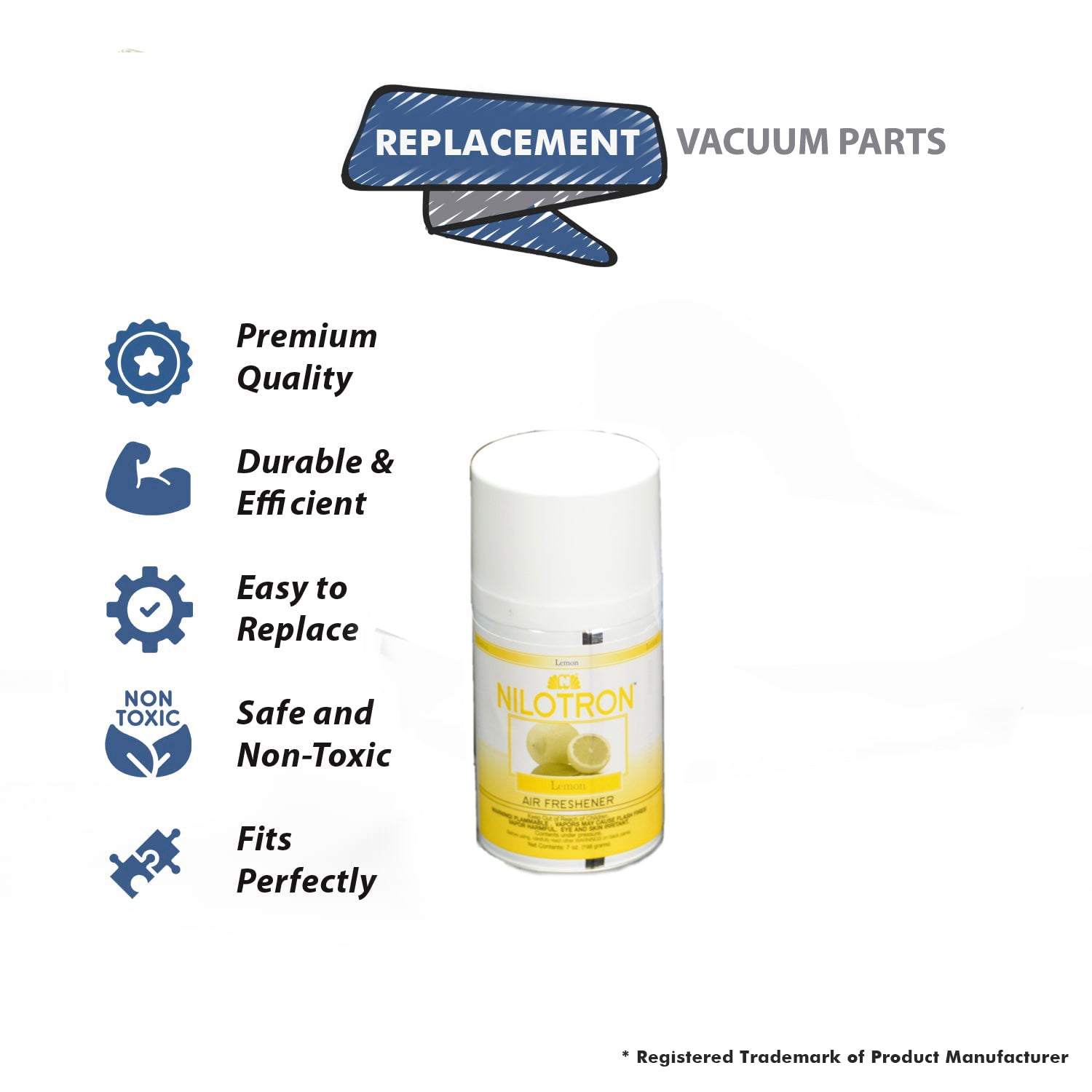 Topvacuumparts Replacement Part For Counter Sale Nilotron Air Refreshner Lemon Refill 7oz # compare to part 1299MLC