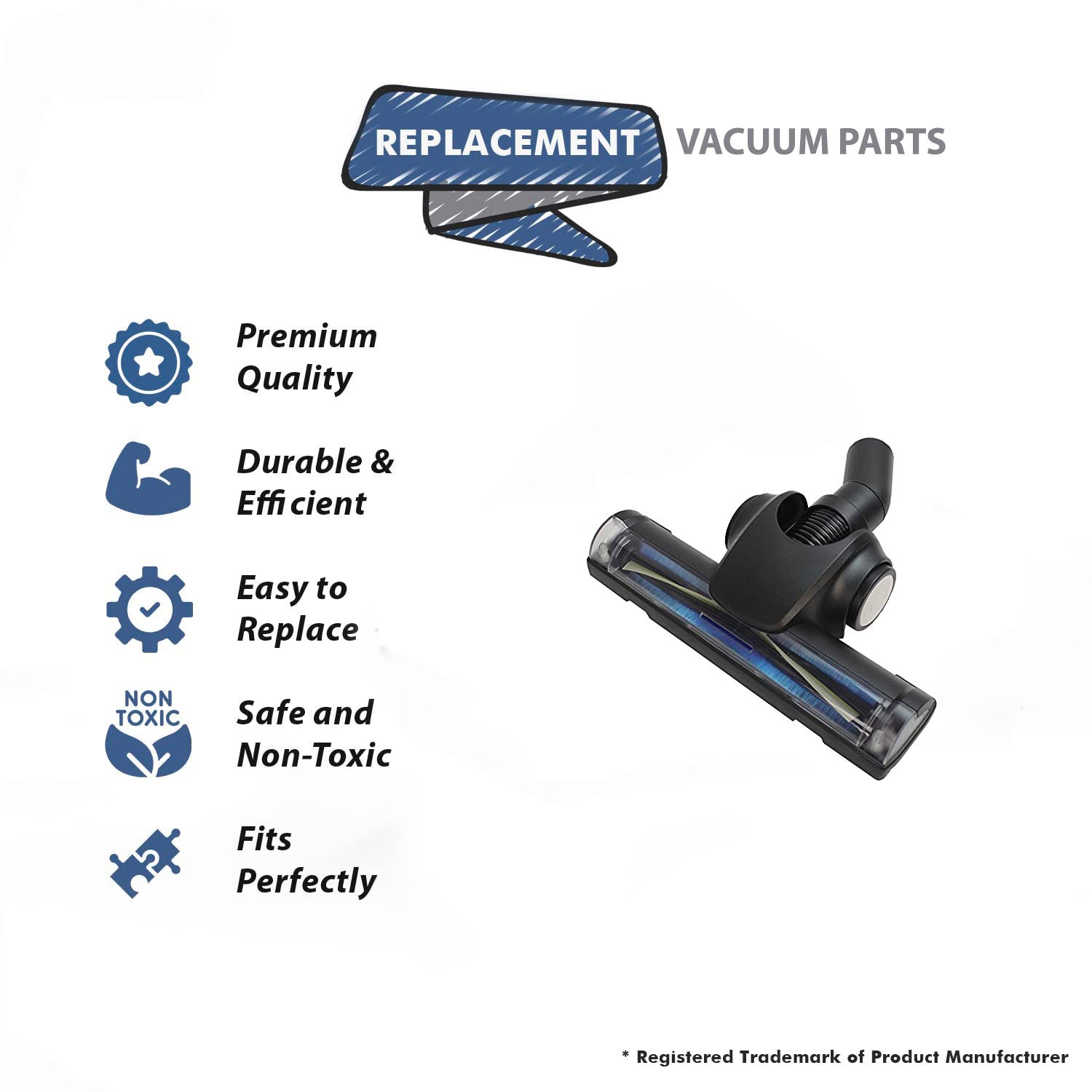 Topvacuumparts Replacement Part For Fit All Vacuum 11-1/2
