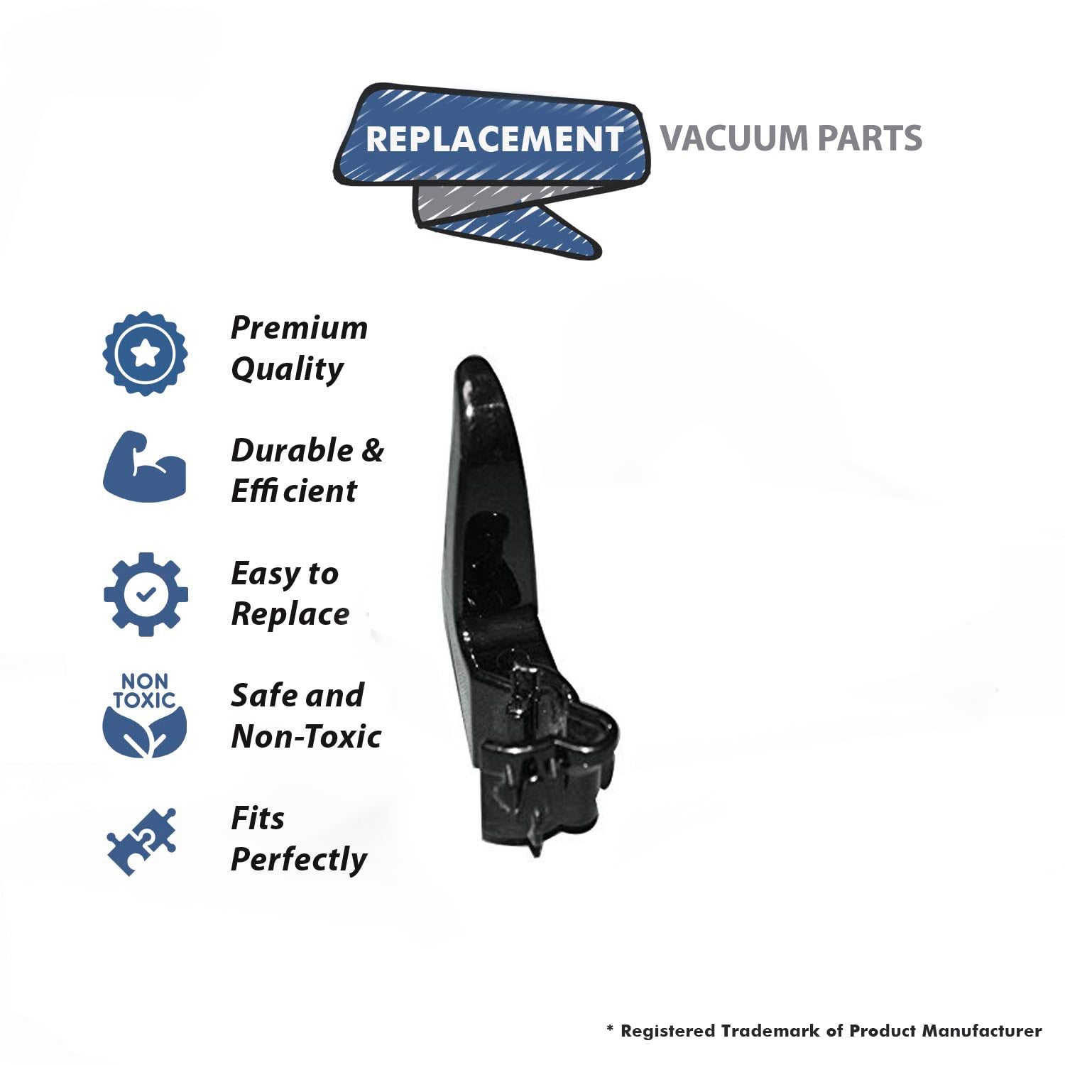 Topvacuumparts Replacement Part For Eureka,Sanitaire SC887/C2132/C2133 Vacuum Cleaner Black Large Top Cord Clip # compare to part 14766119N