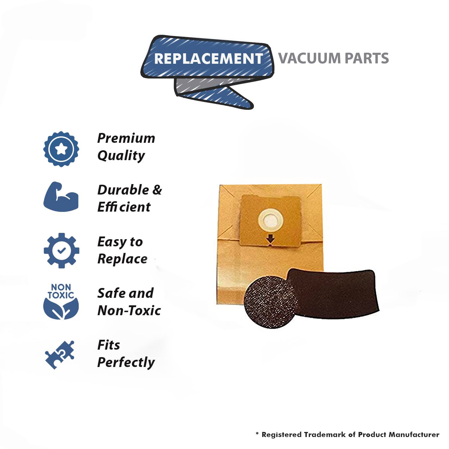 Topvacuumparts Replacement Part For Bissell Accessory Kit Fits 4122 Vacuum Models # compare to part 1480