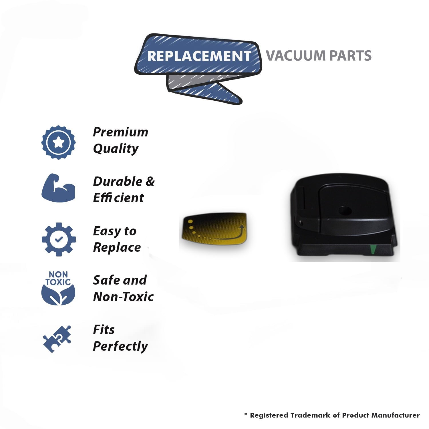 Topvacuumparts Replacement Part for Vacuum Cleaner Belt Lifter CastingKirby Part # Compare to Part 159299S