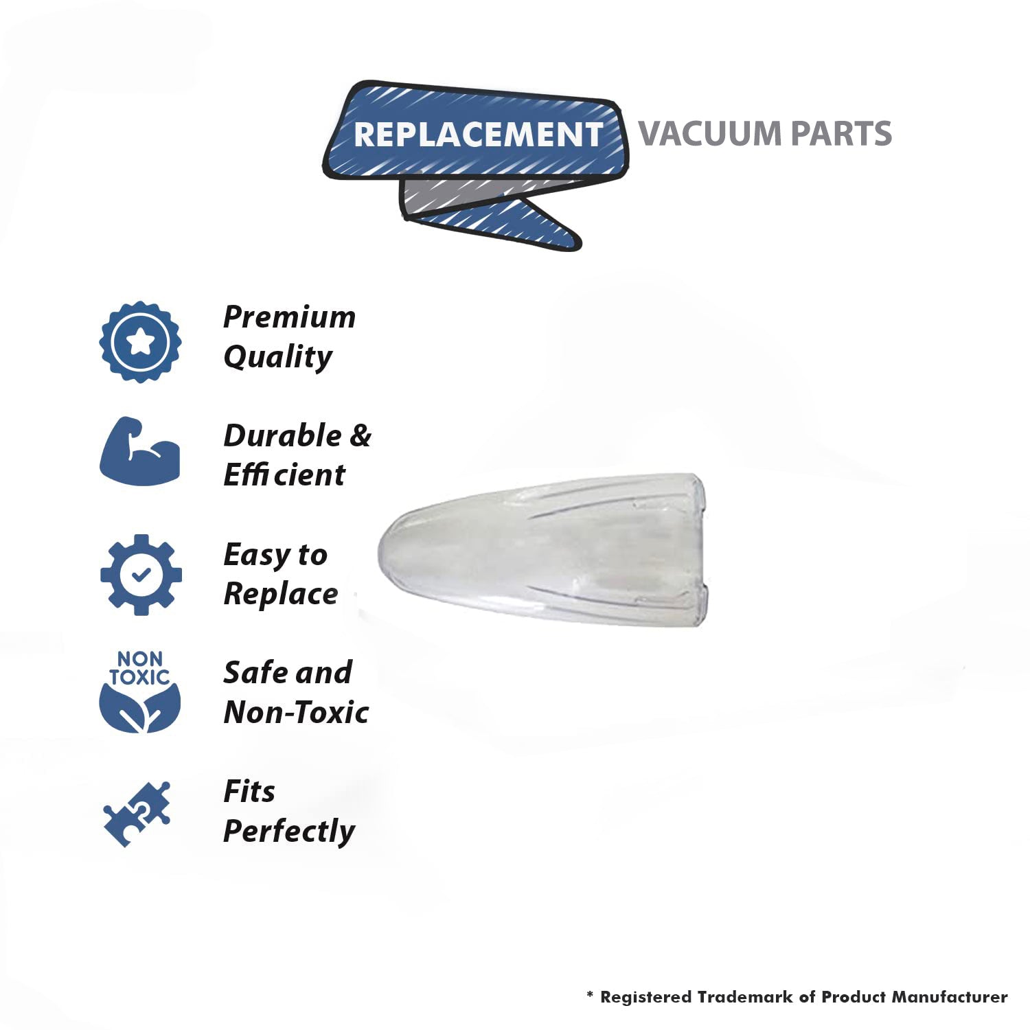 Topvacuumparts Replacement Part For Bissell Water Tank For 1867, 18671, 18674, 18675, 18676, 18678, 1867B Vac Models # compare to part 1603246