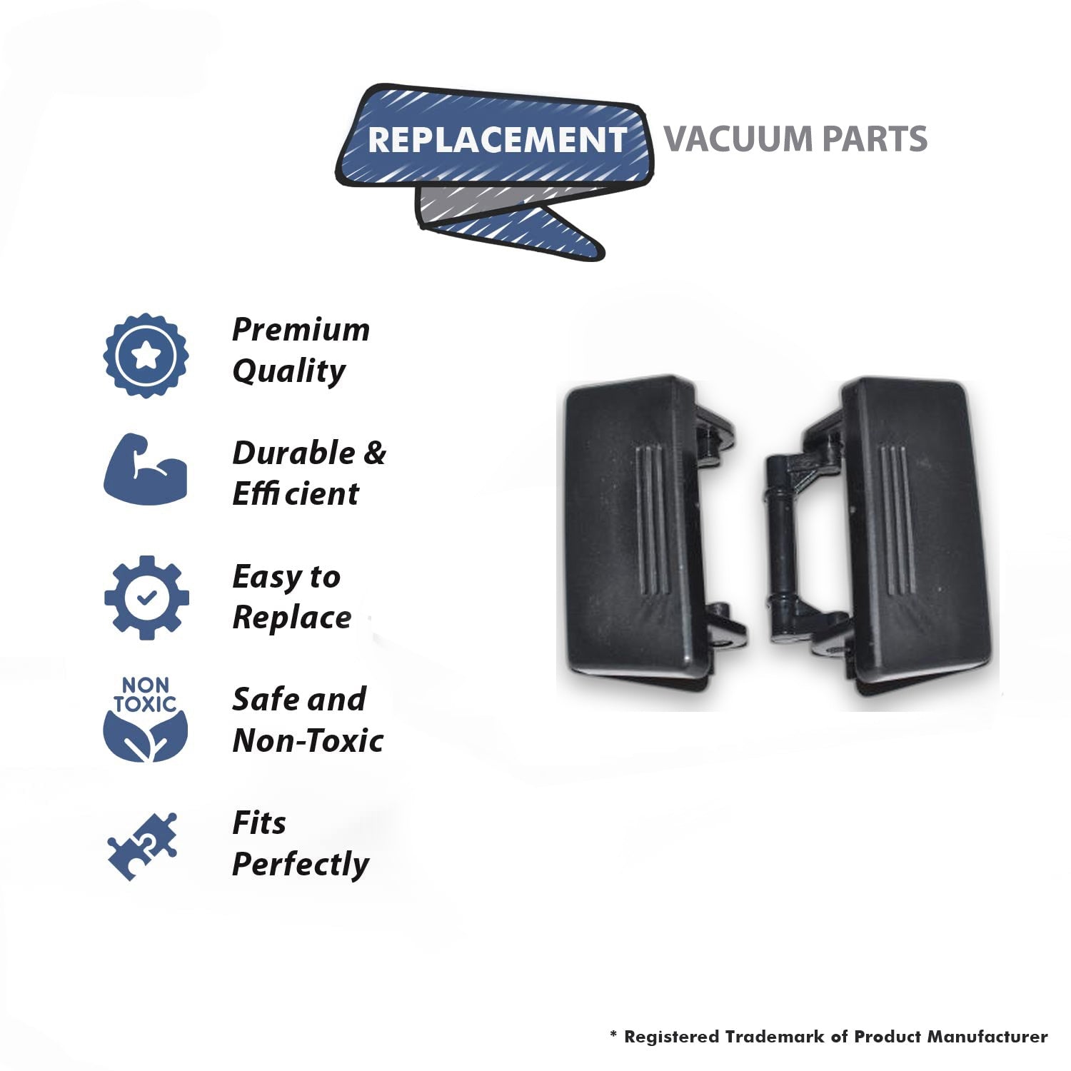 Topvacuumparts Replacement Part For Bissell Tank Latch Fits 17N4P, 17N4, 17N42, 17N43, 17N45, 17N4C, 17N4V Vac Models # compare to part 1603654