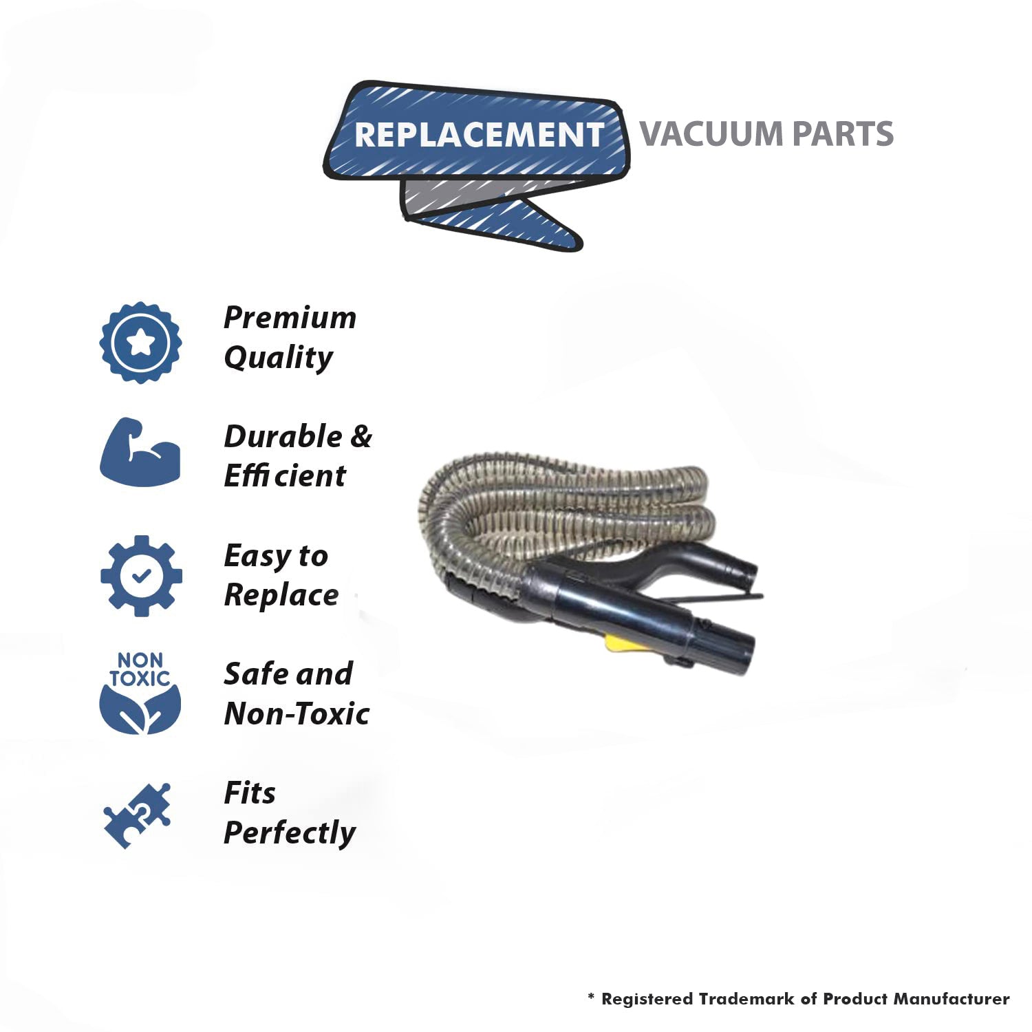 Topvacuumparts Replacement For BISELL Spotbot 1711, 1712, 2114 Hose and Cuff Assembly # 1608322