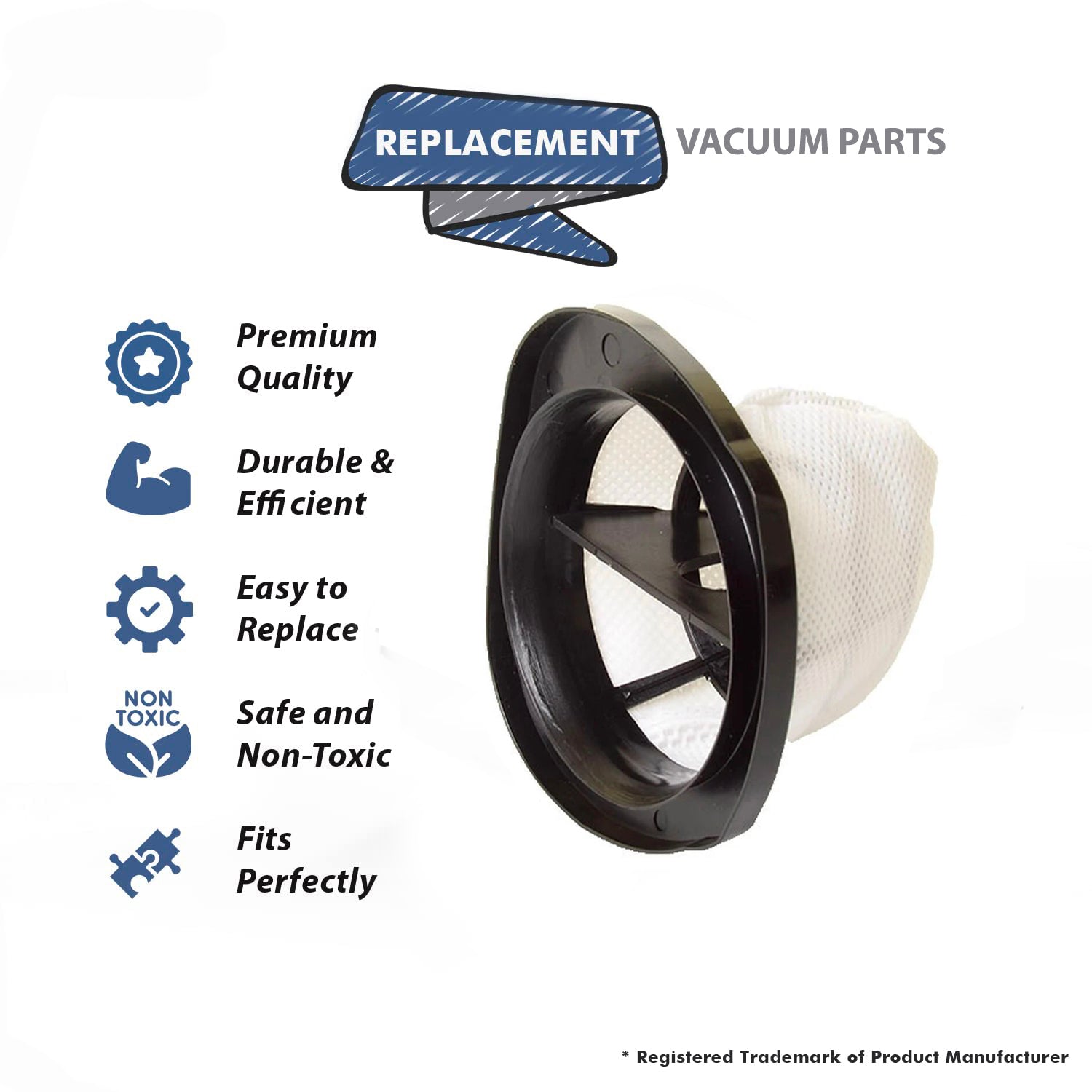 Topvacuumparts Replacement for Bissell Featherweight Stick Lightweight Bagless Vacuum 2033, One Size Fits All # c ompare top parts 1611501