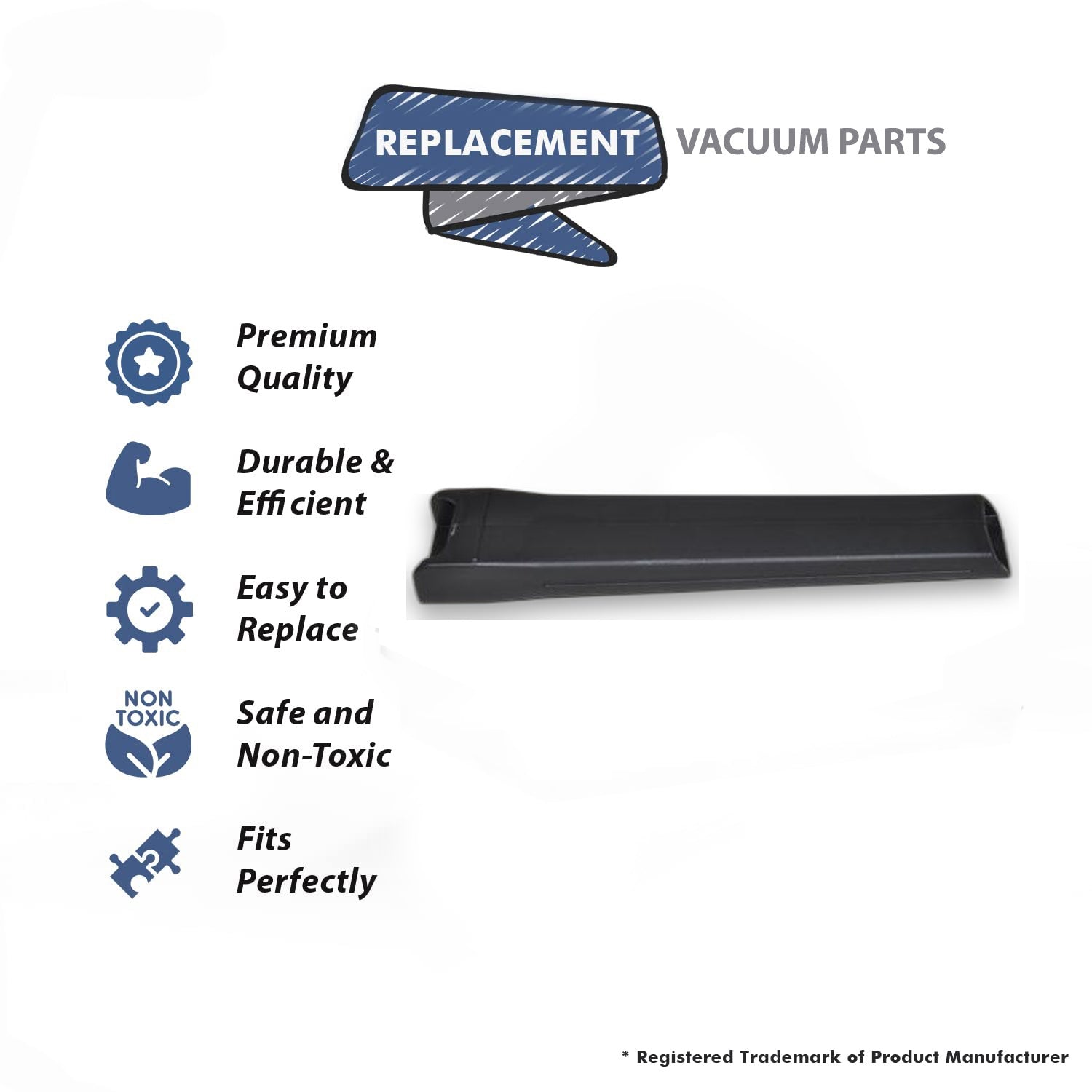 Topvacuumparts Crevice Cleaning Tool Replacement For Bissell Stick Vaccum 2286A, 2387, 2482, 2286, 31927, 31921, 3190A