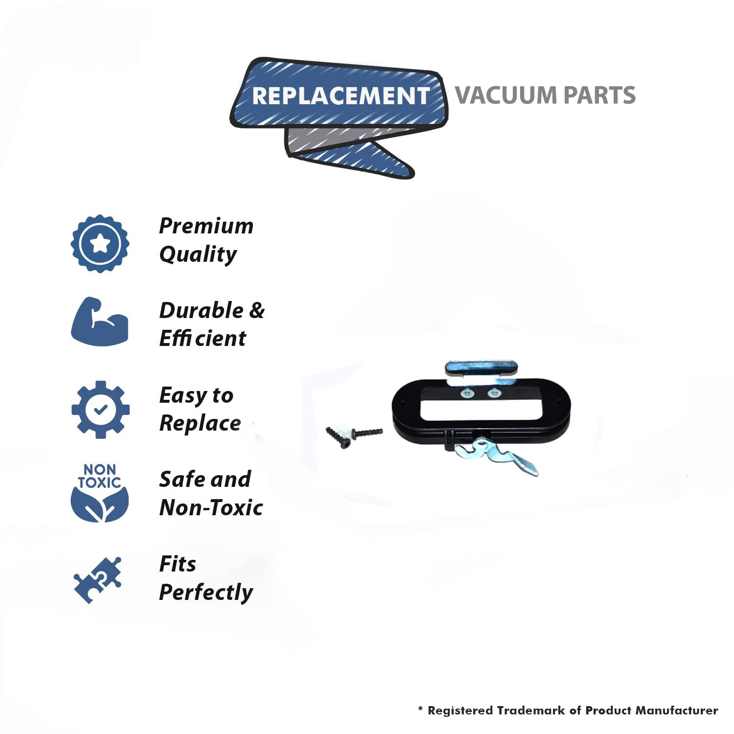 Topvacuumparts Replacement Part For Eureka,Sanitaire SC887E Upright Vacuum Cleaner Bag Rings # compare to part 1624888
