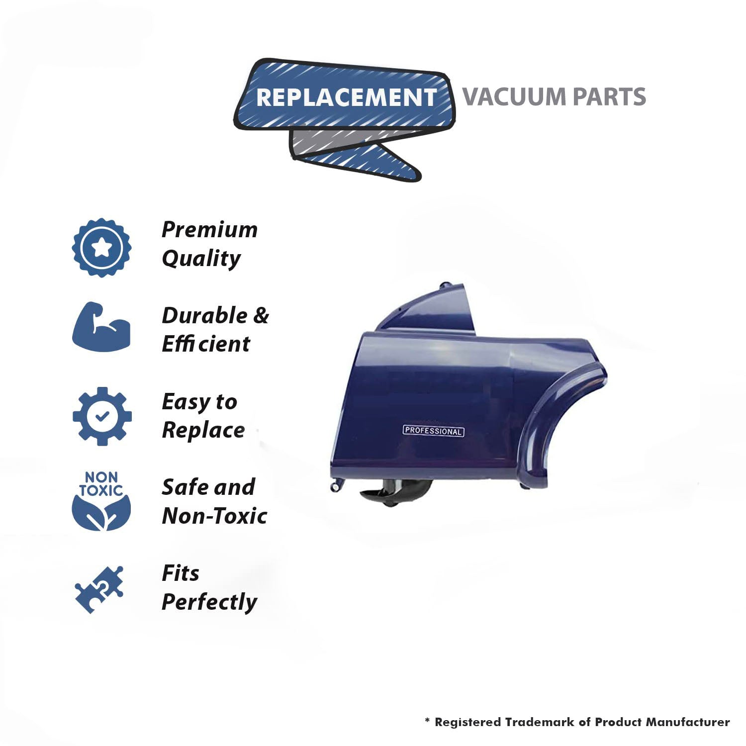 Topvacuumparts Replacement Part For Eureka Vacuum Cleaner housing Assembly is Designed to fit S3681D Canister vac # compare to part 173782