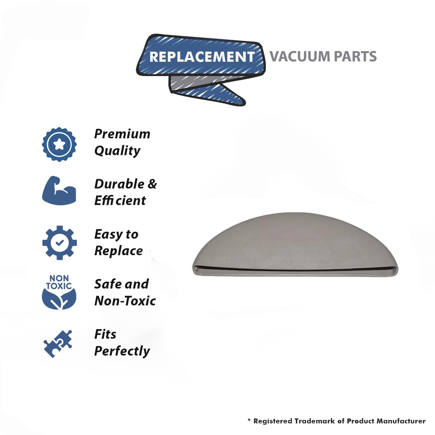 Topvacuumparts Replacement For Kirby Sentria II Upright Vacuum Cleaner Top Bag Cover # Compare to Part 191812