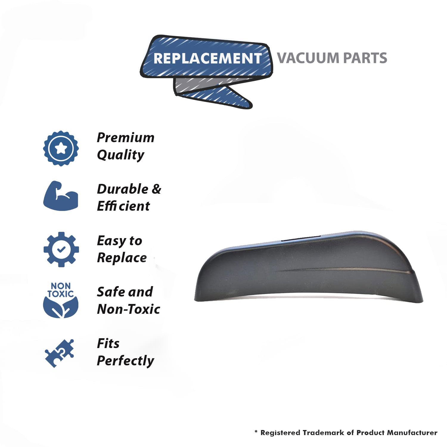 Topvacuumparts Replacement Part For Kirby Vacuum Cleaner Avalir Bag Top Cover # compare to part 191814