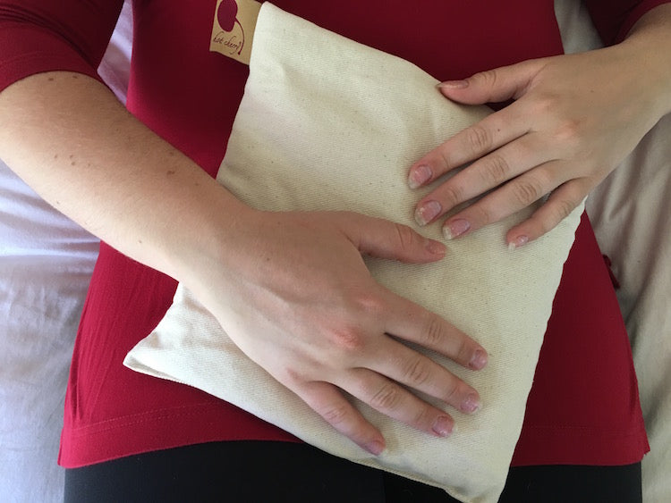Feel Better Pack in Natural Denim: Square, Eye Pillow & Neck Wrap