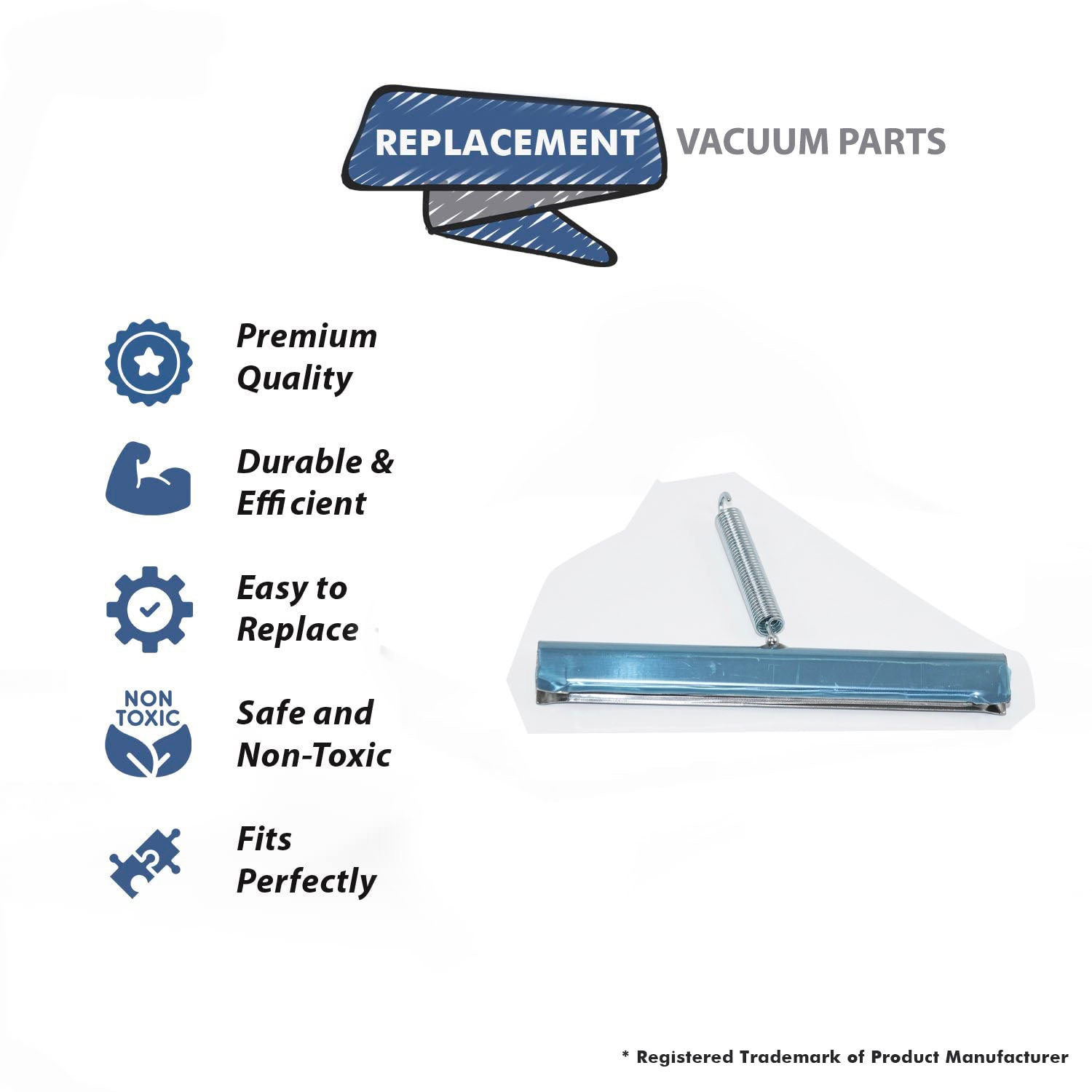 Topvacuumparts Replacement Part For Eureka Vacuum Cleaner Zinc Plated 8.5