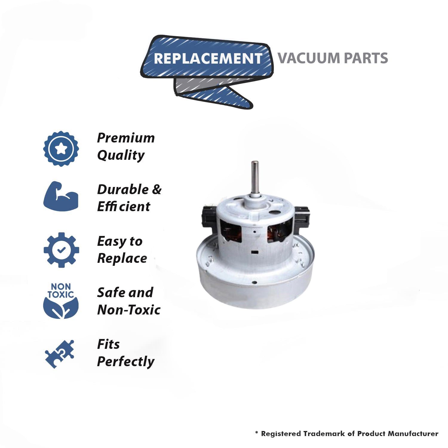 Topvacuumparts Replacement Part For Bissell 3920 PET VAC Cleaner Motor Assembly # Compare to part 2032320, 203-2320
