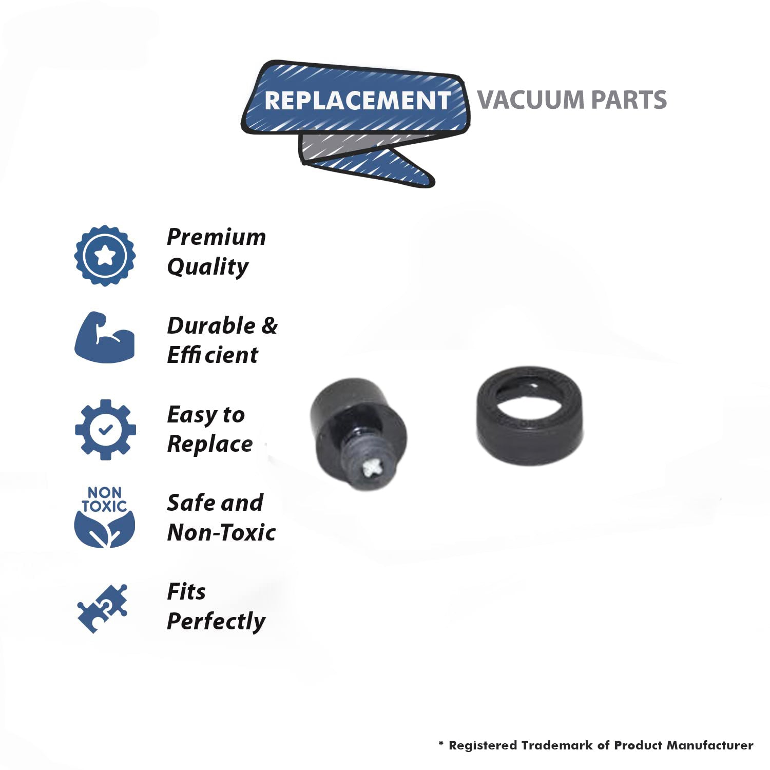 Topvacuumparts Replacement Part For Bissell Cap And Insert Assembly For 50Y6A, 50Y6, 50Y6R, 50Y6W, 1400W Vac Models # compare to part 2035014