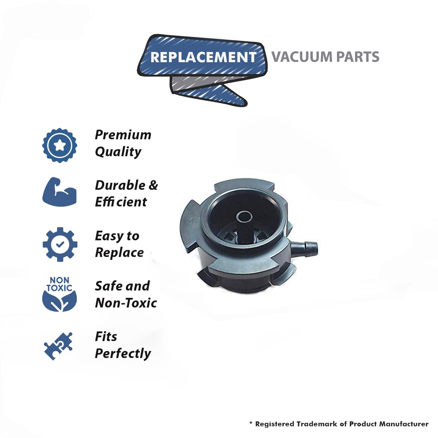 Topvacuumparts Replacement Part For Bissell 8920, 8930 ProHeat 2X Vacuum Cleaner Receiver Assembly # compare to part 2036758