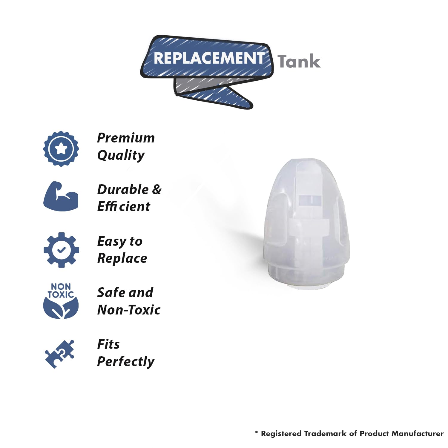 Topvacuumparts Replacement Part For Bissell Dirt Water Tank For 1844A, 18442, 1844G, 1844W, 1844, 2290A, 2290 Vac Models # compare to part 2037144