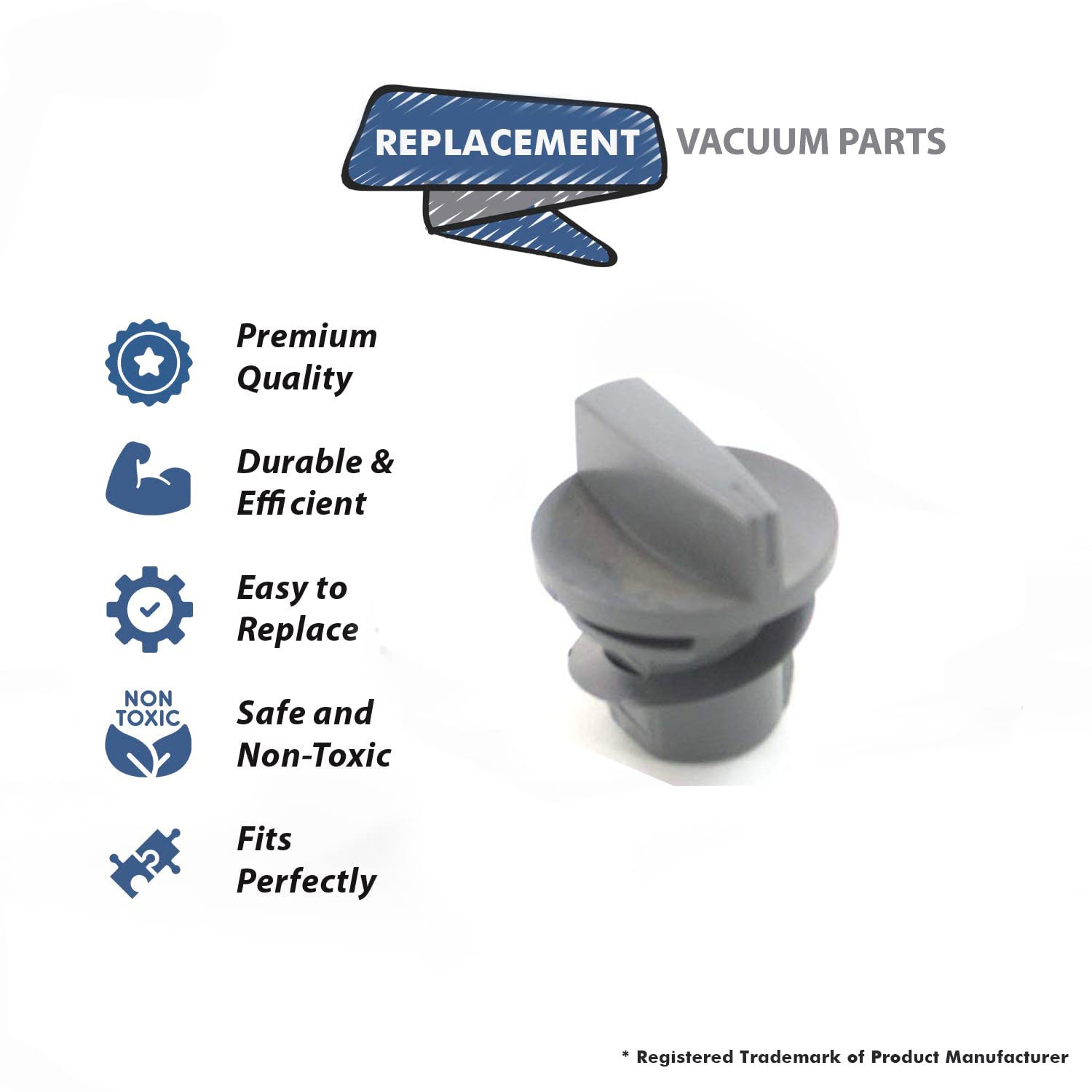 Topvacuumparts Replacement Part For Bissell Auto Mix Knob for Models 1697, 1698, 1699, 7901, 7920, 7950, 8905, 8804# compare to part 2105108