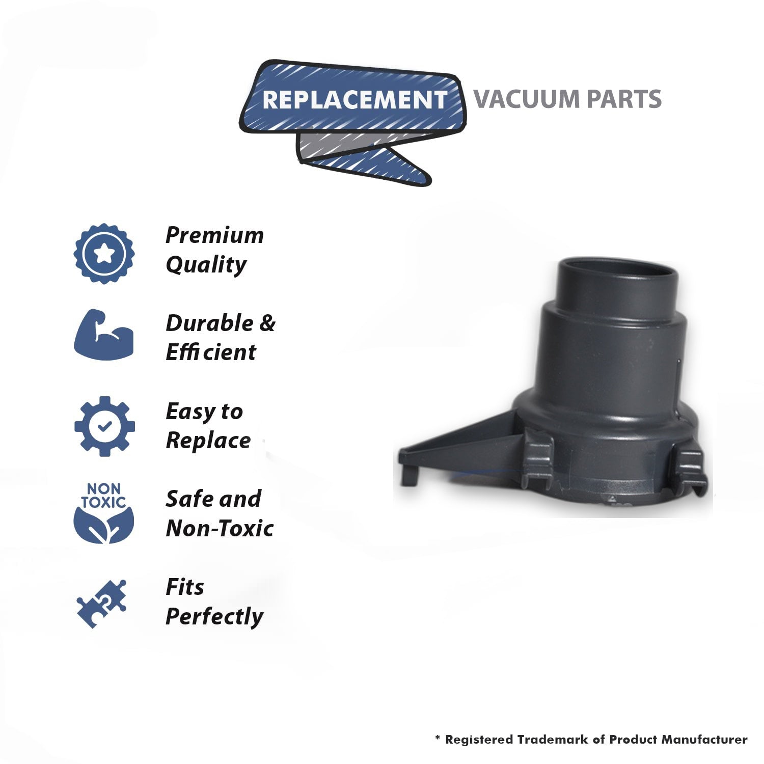 Topvacuumparts Replacement Part For Kirby Vacuum Cleaner Suction Blower ConnectionKirby Part # compare to part 211093S