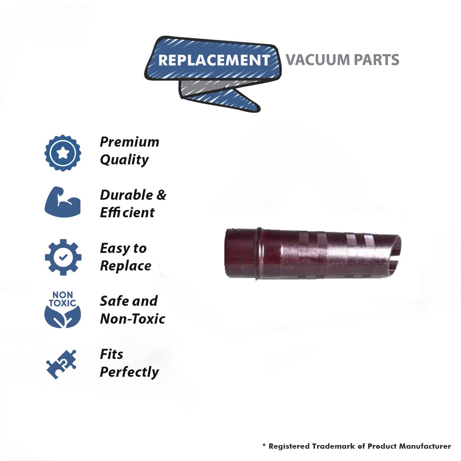 Topvacuumparts Replacement Part For Vacuum Cleaner Hose Swivel TubeKirby Part # compare to part 223397