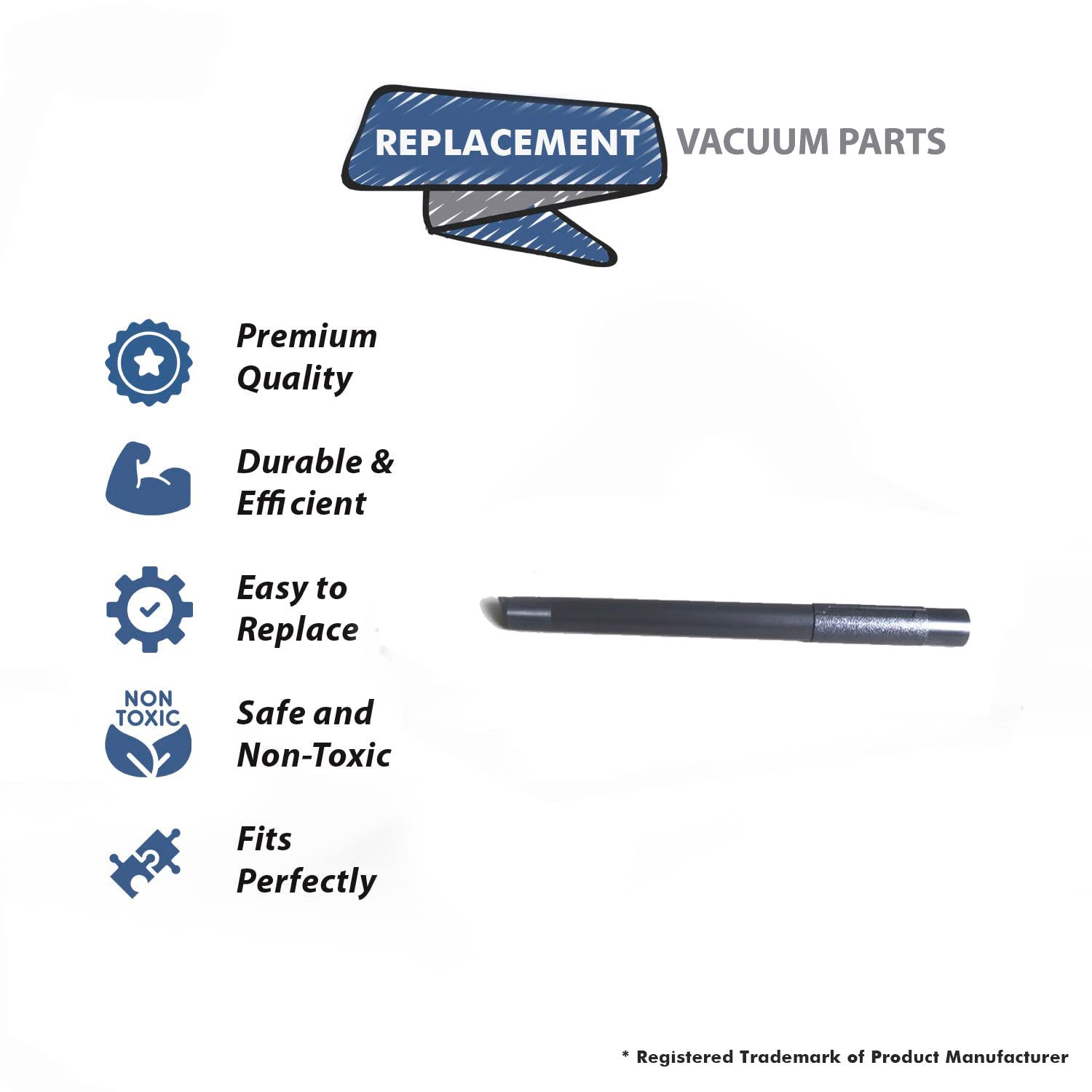 Topvacuumparts Replacement Part For Vacuum Cleaner Straight WandKirby Part # compare to part 224093