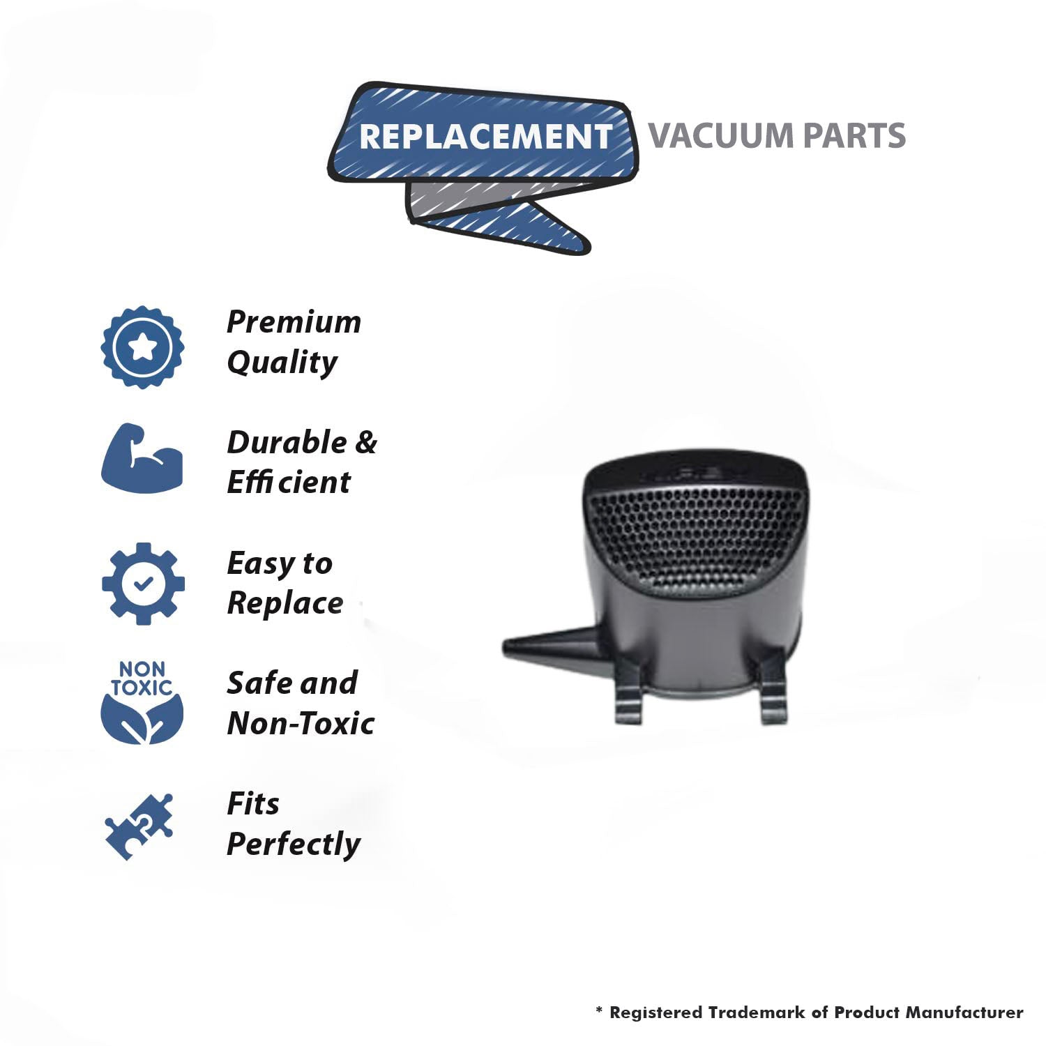 Topvacuumparts Replacement Part for Vacuum Cleaner Intake Guard Assembly Part # Compare to Part 224299