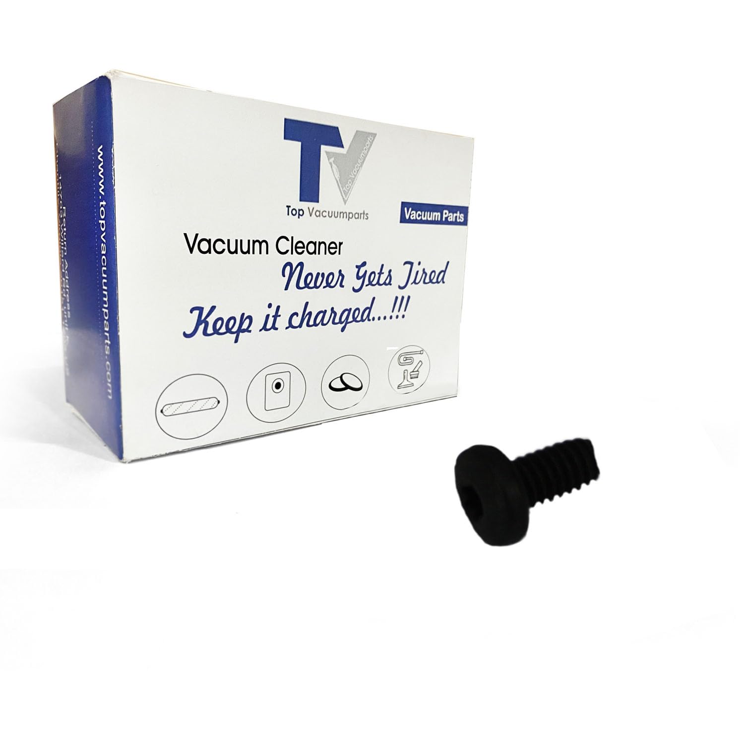 Topvacuumparts Replacement Part For Kirby G3, G4, G5, G6, UG, DE Vacuum Sentri Screw # compare to part 233897S