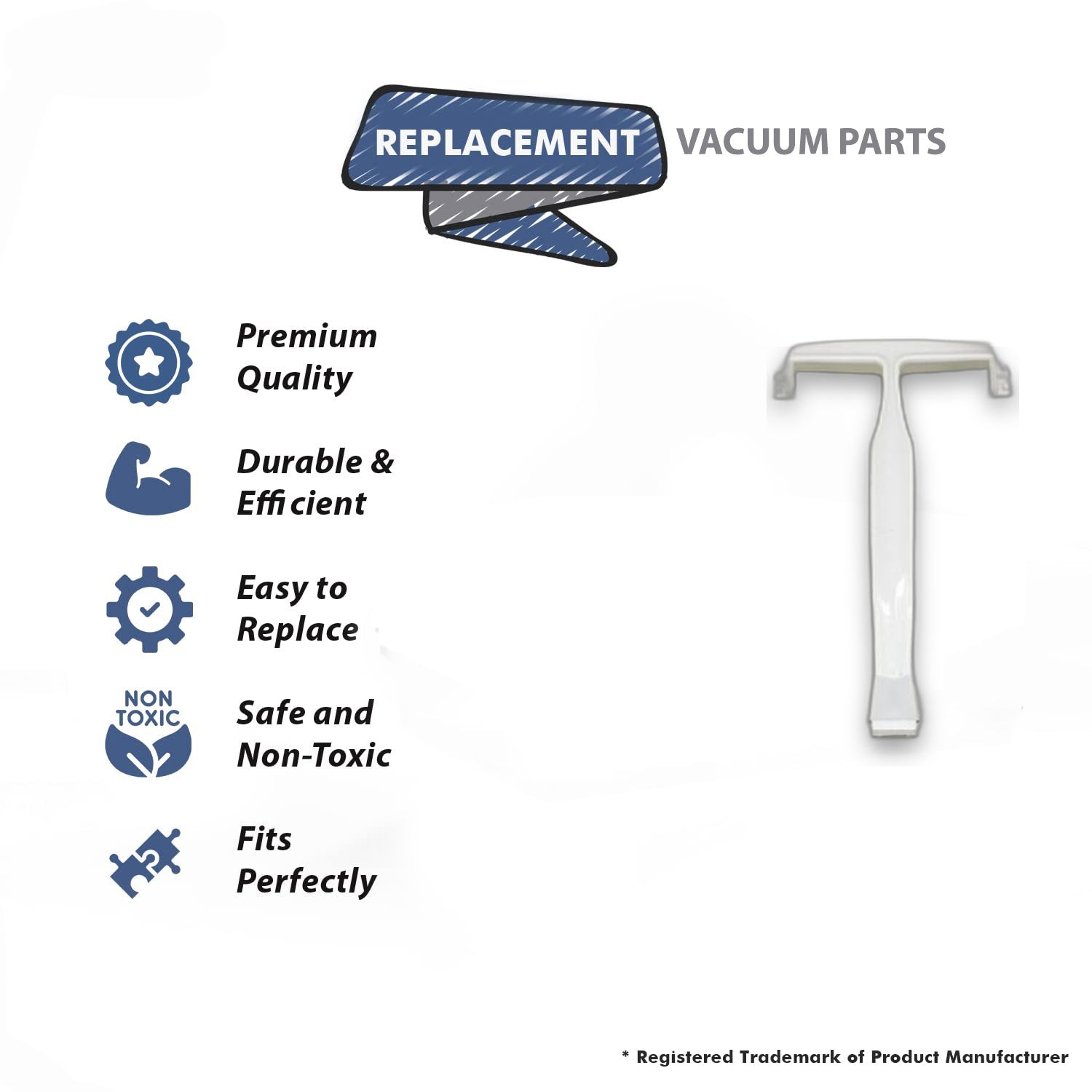Topvacuumparts Replacement Part For Electrolux Part for Model 1205, Handle Grip # compare to part 26-6310-91