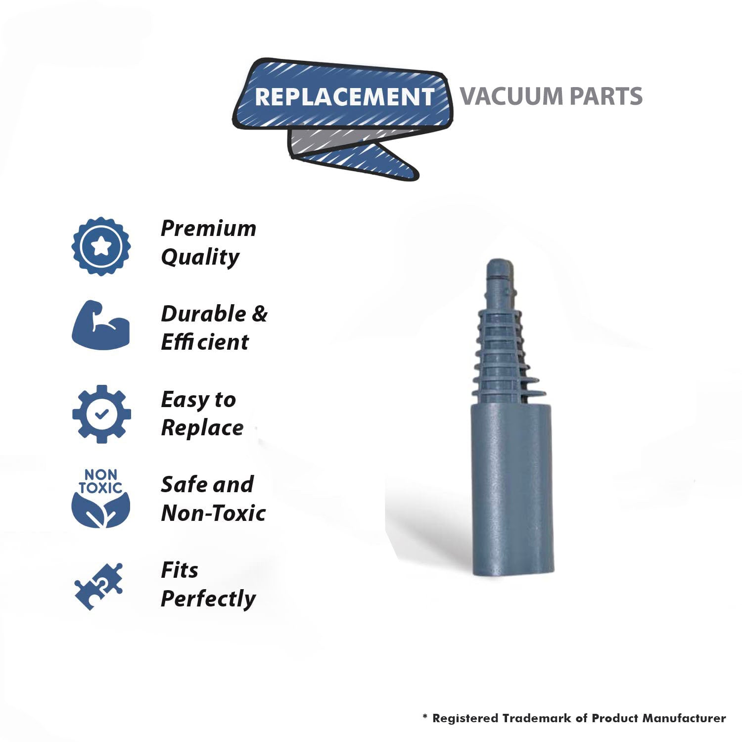 Topvacuumparts Replacement For primo steamer Wand Fits MR100, primo steamerVacuum Cleaner Wand # compare to part 29PS
