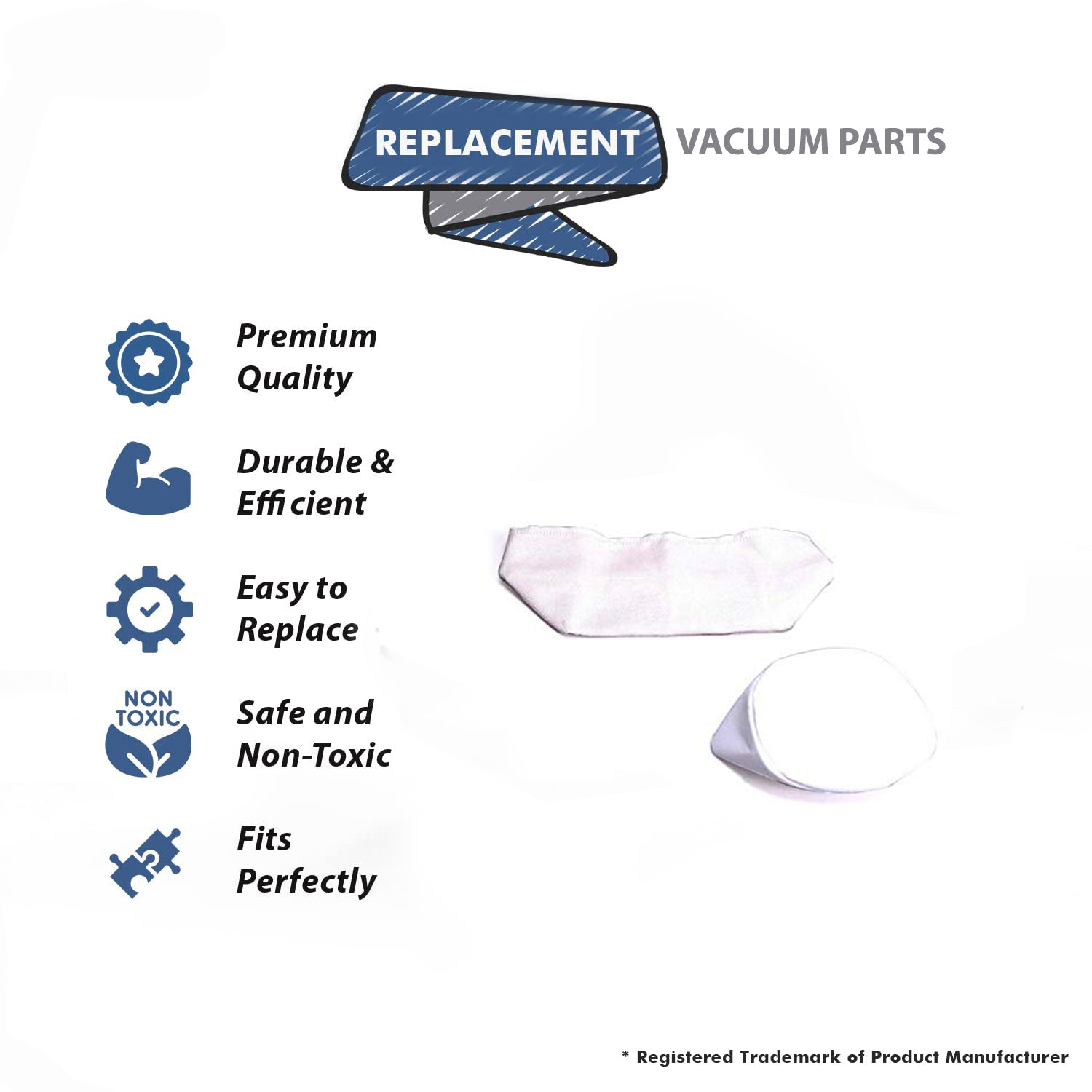 Topvacuumparts Replacement Part For Loveless Cheetah Ash Filter Package for Ash Vacuum Models # compare to part 2F22