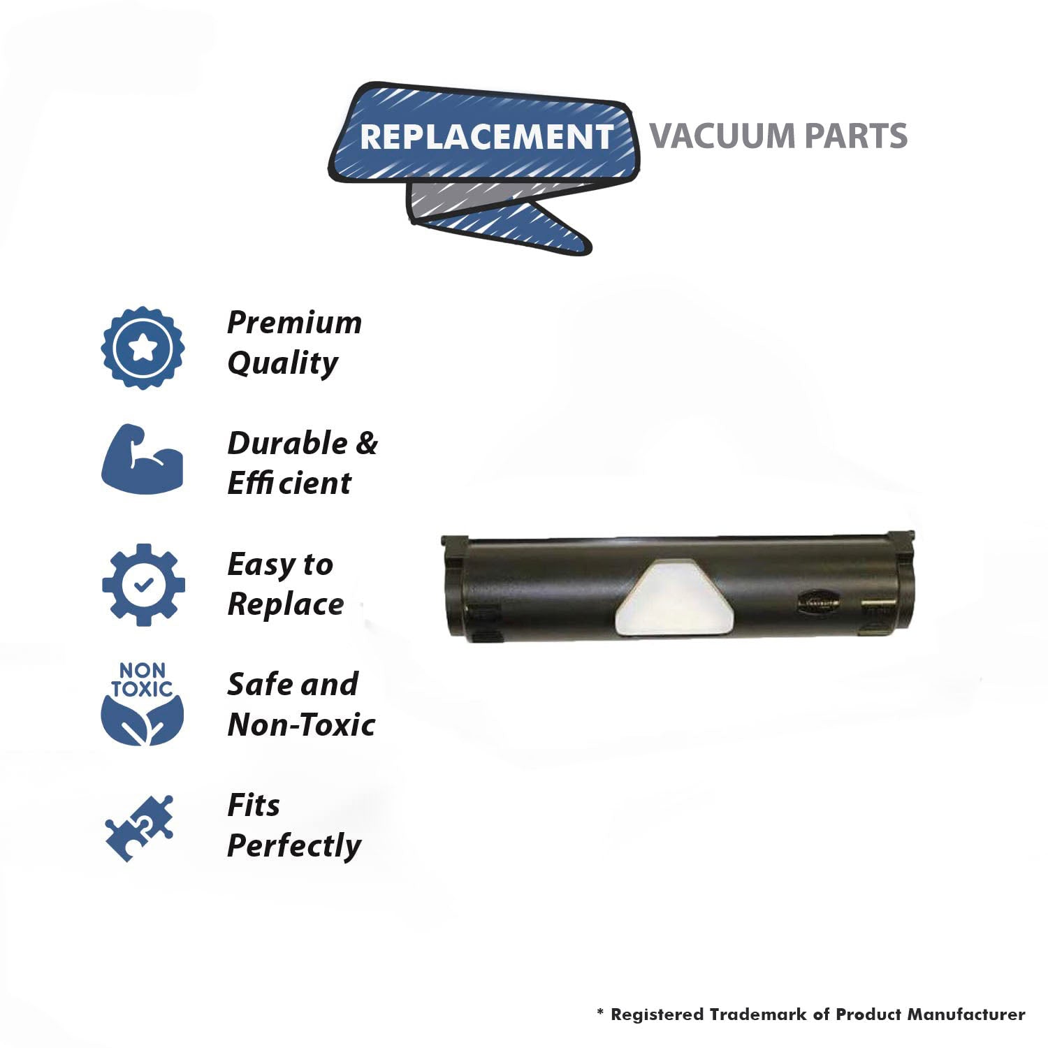 Topvacuumparts Replacement Part For Kirby Vacuum Cleaner Rug Renovator Plastic Shield # compare to part 304499