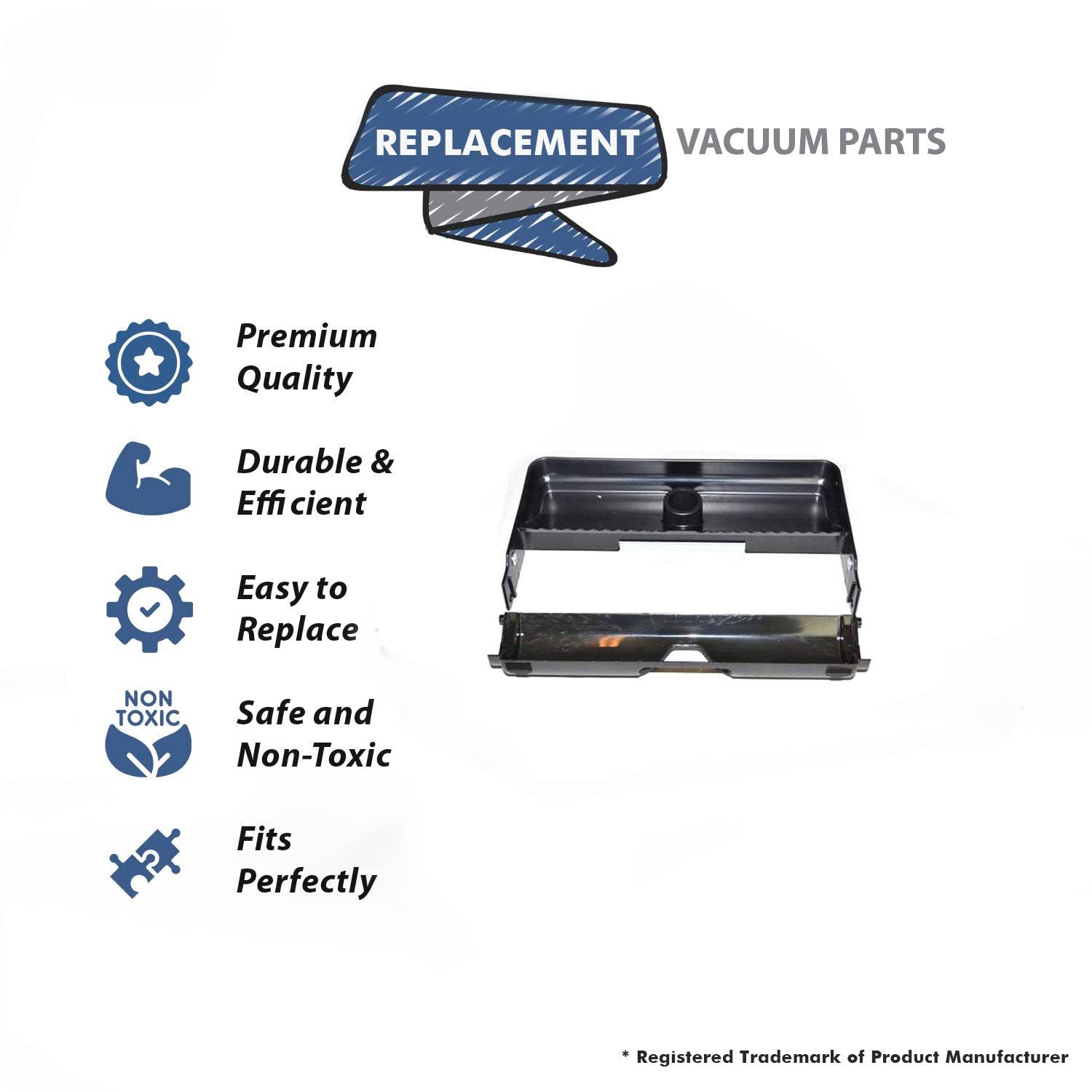 Topvacuumparts Replacement Part For Vacuum Cleaner Rug Renovator Tray Kirby Part # compare to part 304784S