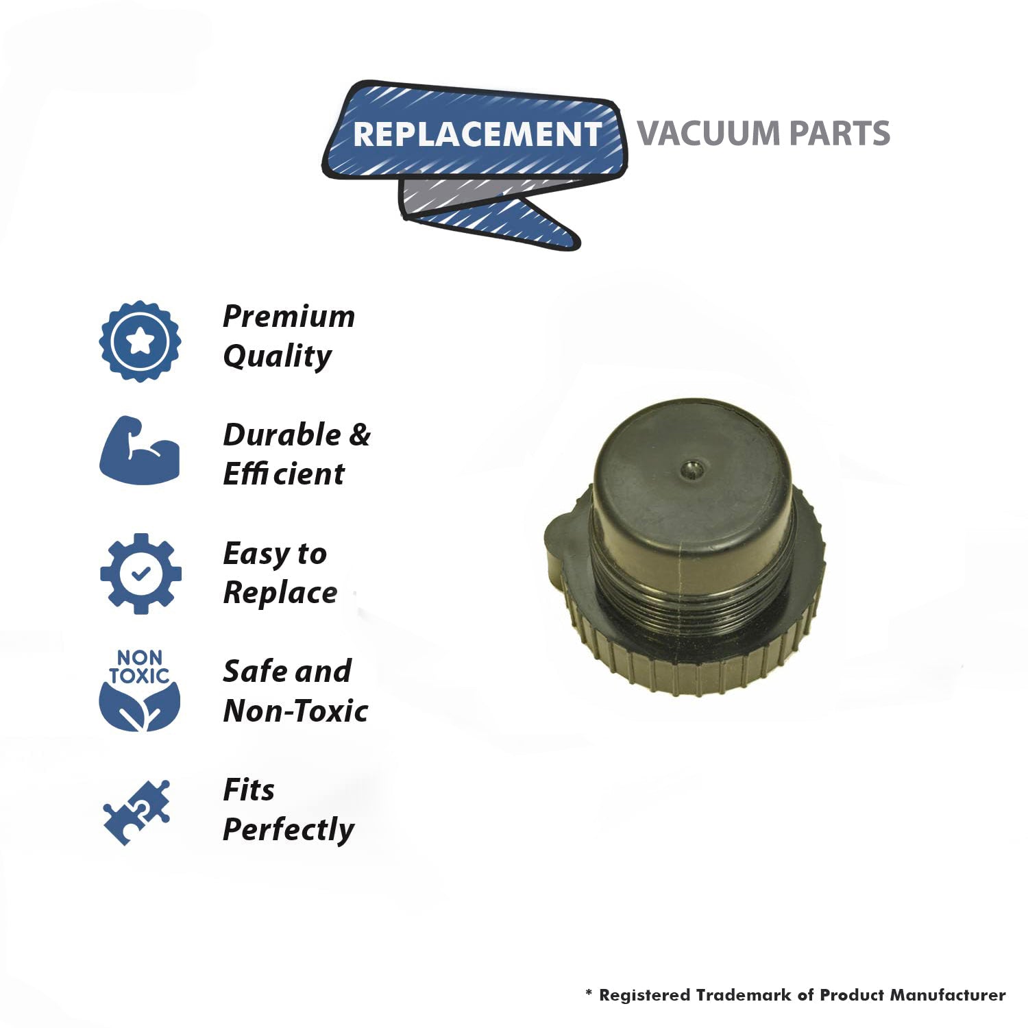 Topvacuumparts Replacement Part For Vacuum Cleaner Renovator Tank Unit CupKirby Part # compare to part 308914