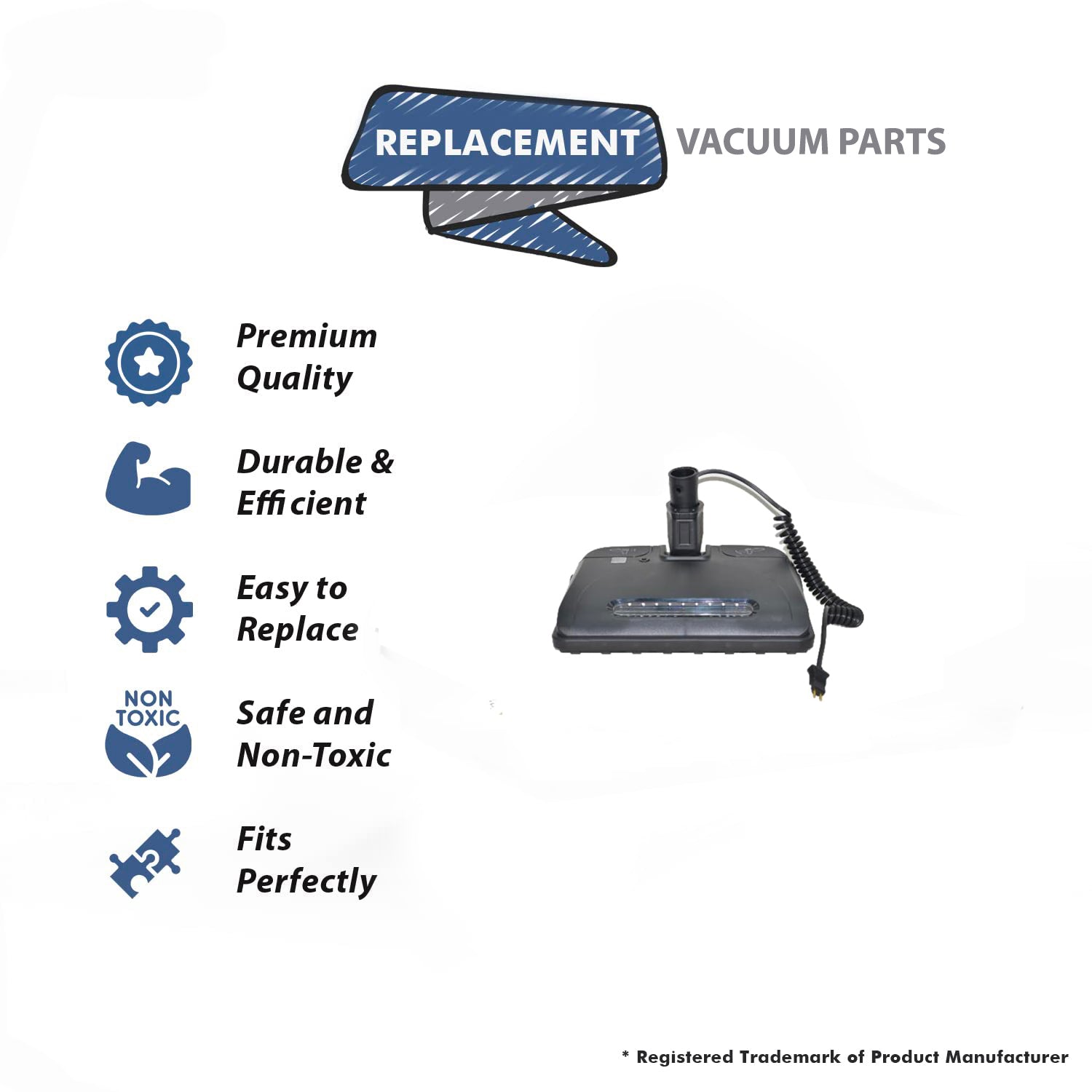 Topvacuumparts Replacement Part For Fit All DS1601 Vacuum Cleaner 12