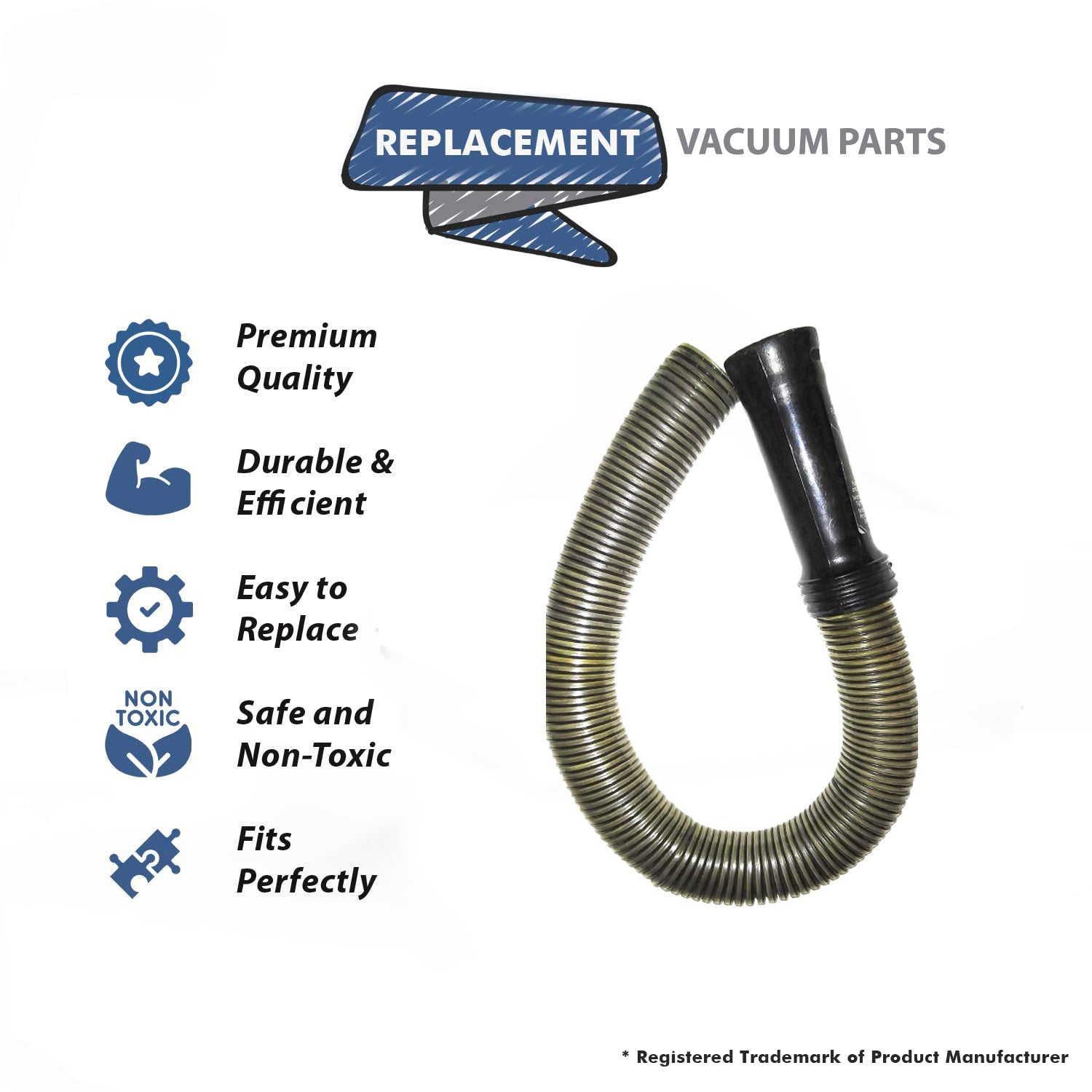 Topvacuumparts Replacement Part For Hoover U5161 Fold Away Vacuum Cleaner Hose Assembly # compare to part 43431224