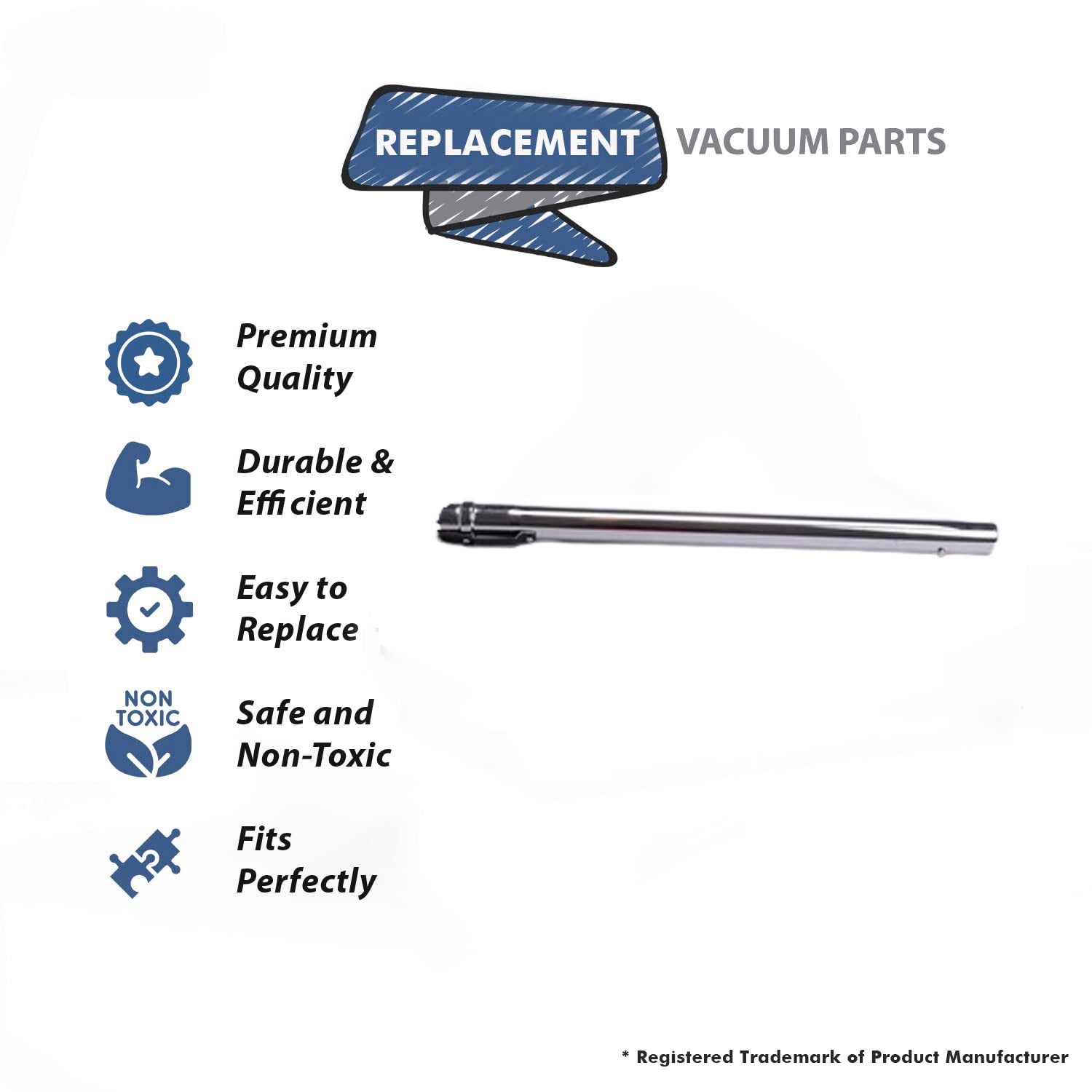 Replacement Part For Hoover DVC Elite Rewind Vacuum Cleaner Microlined Hepa Filter 2Pk # compare to part 413106