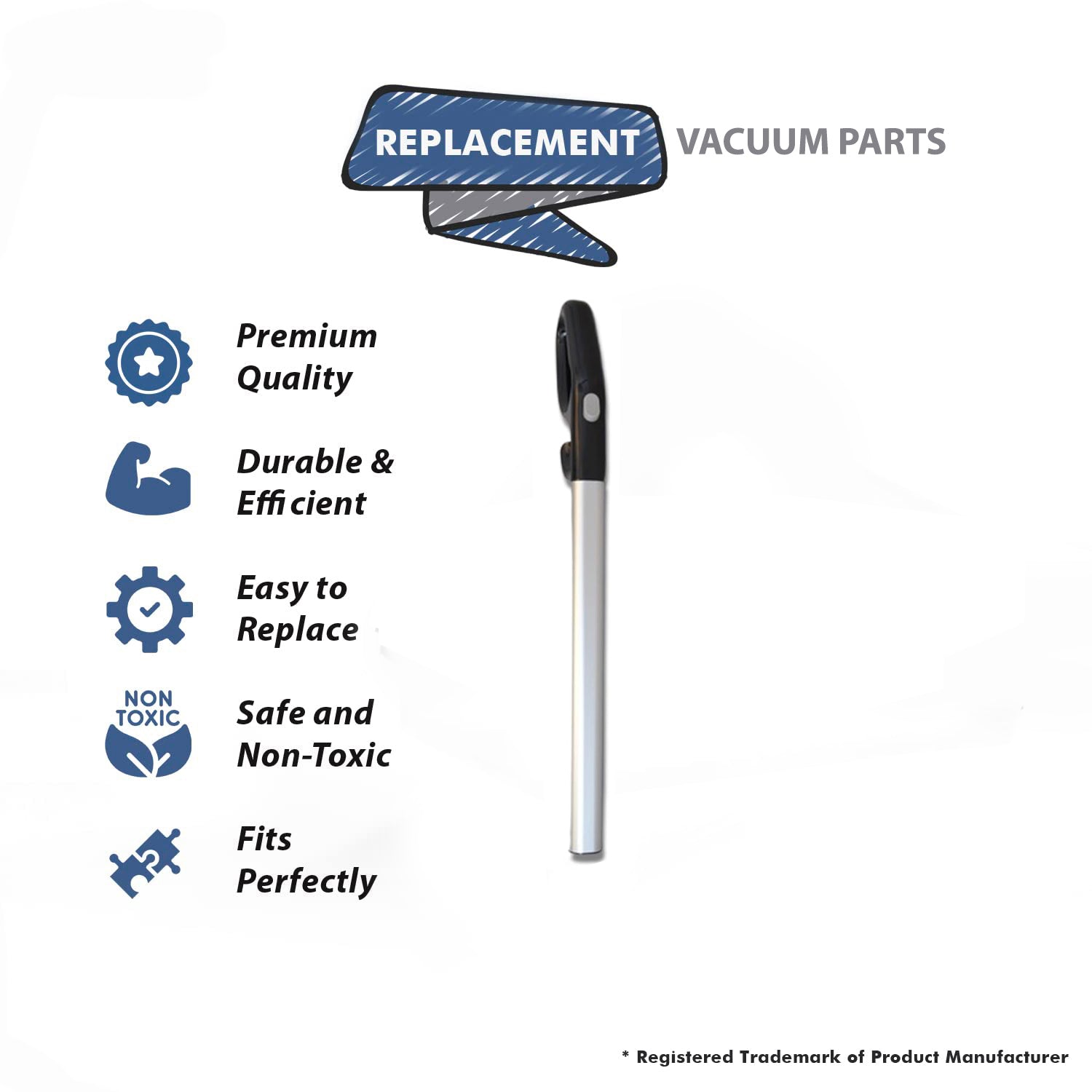 Topvacuumparts Replacement Handle Assembly for Hoover Profile Uprght Vacuum Model EH50100 # compare to part 440003574