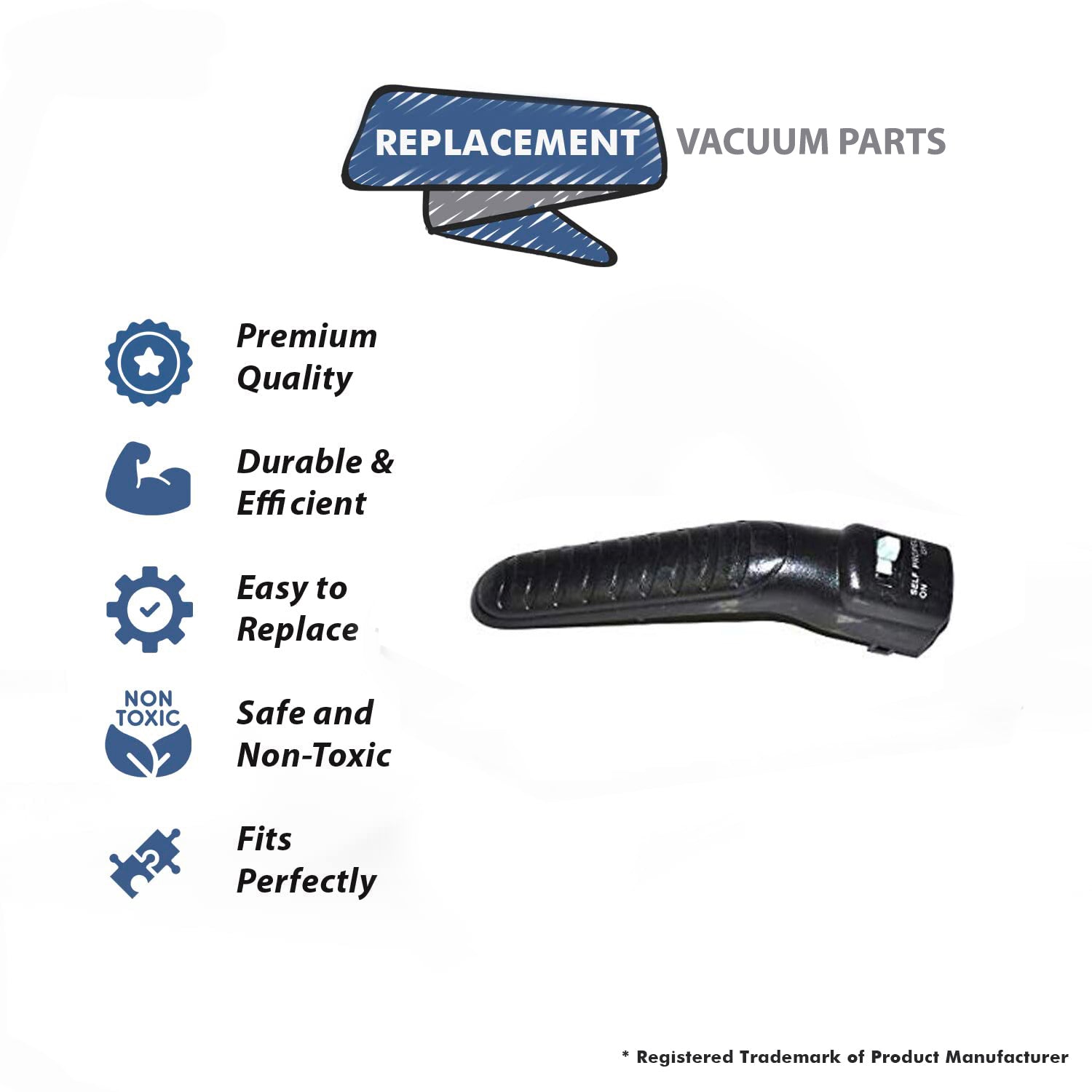 Topvacuumparts Replacement For Hoover 6425 Windtunnel Vacuum Cleaner Front Half Grip Assembly # Compare to Part 440013139
