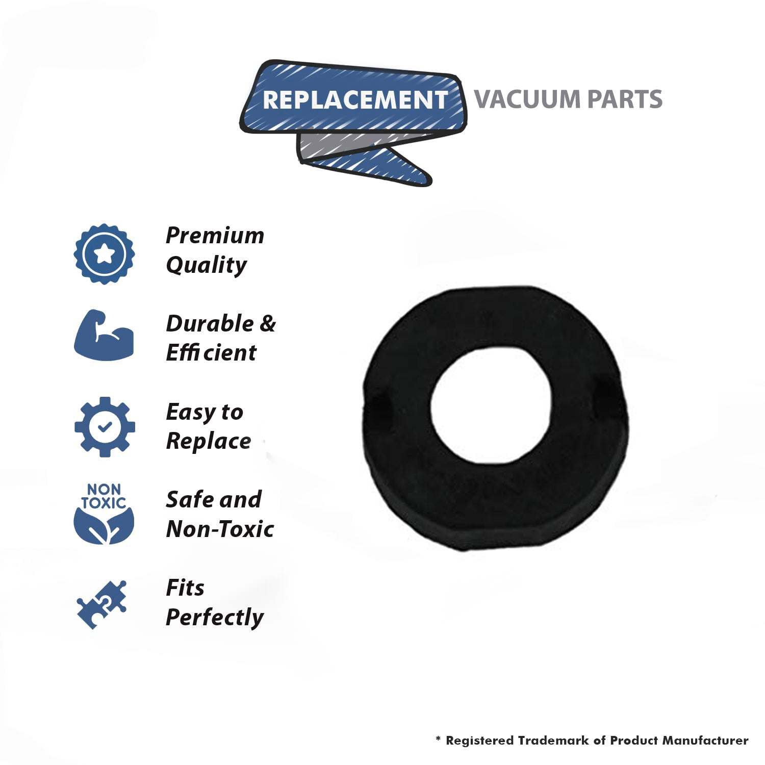 Topvacuumparts Replacement Part For Hoover U5172-900, U5269-900 Vacuum Cleaner Small Motor Belt Mount # compare to part 440013147