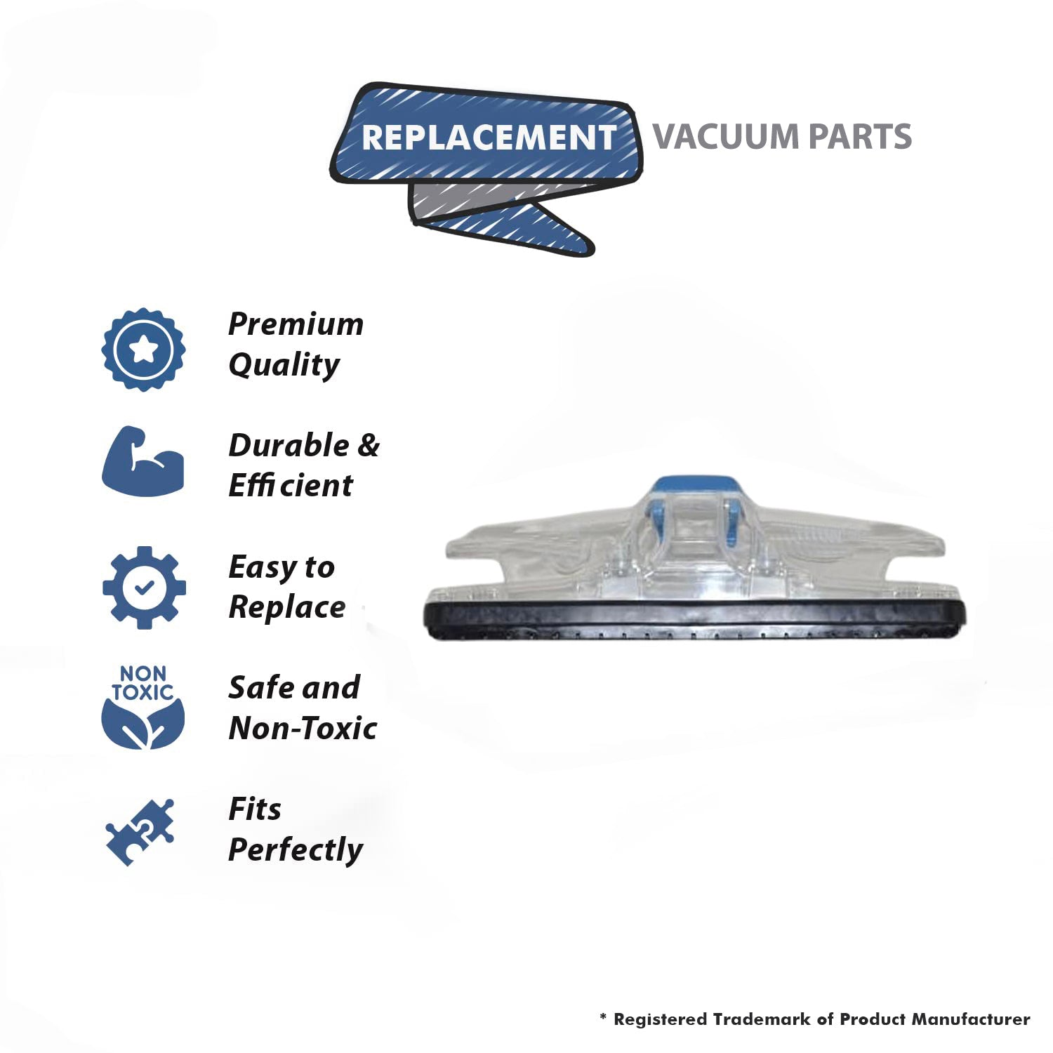 Topvacuumparts Replacement For Hoover FH41000, FH41010 Vacuum Cleaner Nozzle Cover # Compare to Part 440014581