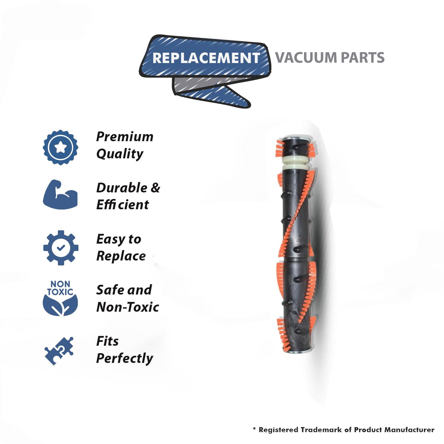 Topvacuumparts Replacement For Hoover U7069,C1800 Conquest Brush Roll 14