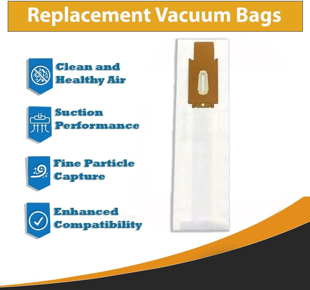 Topvacuumparts Replacement Tune-Up Kit for Oreck XL21 Commercial Upright Vacuums Only: 1 Roller Brush, 8 Bags, 3 Belts & 8 Air Freshener Scent Tablets