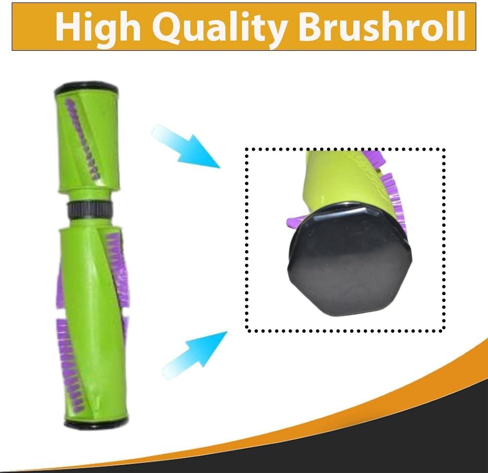 Topvacuumparts Kit for Bissell Pet Hair EraserTurbo Plus Vacuum Cleaner 2281, 22813, 22818, 2461, 24619, 24613 Models Brushroll, Belt, and filter kit