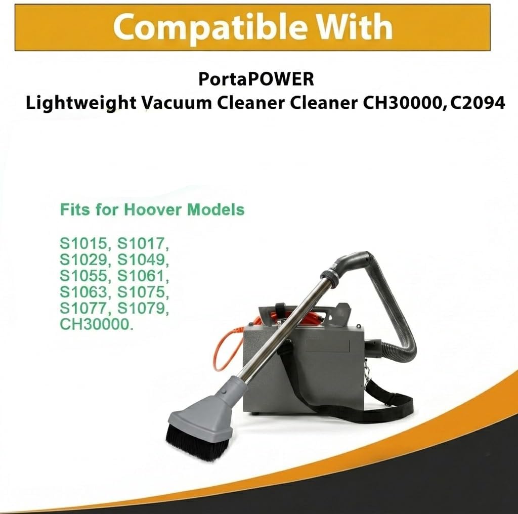 Topvacuumparts Replacement for Hoover Canister Dusting Brush fits Commercial PortaPower Canister Vacuum # 40-1604-67
